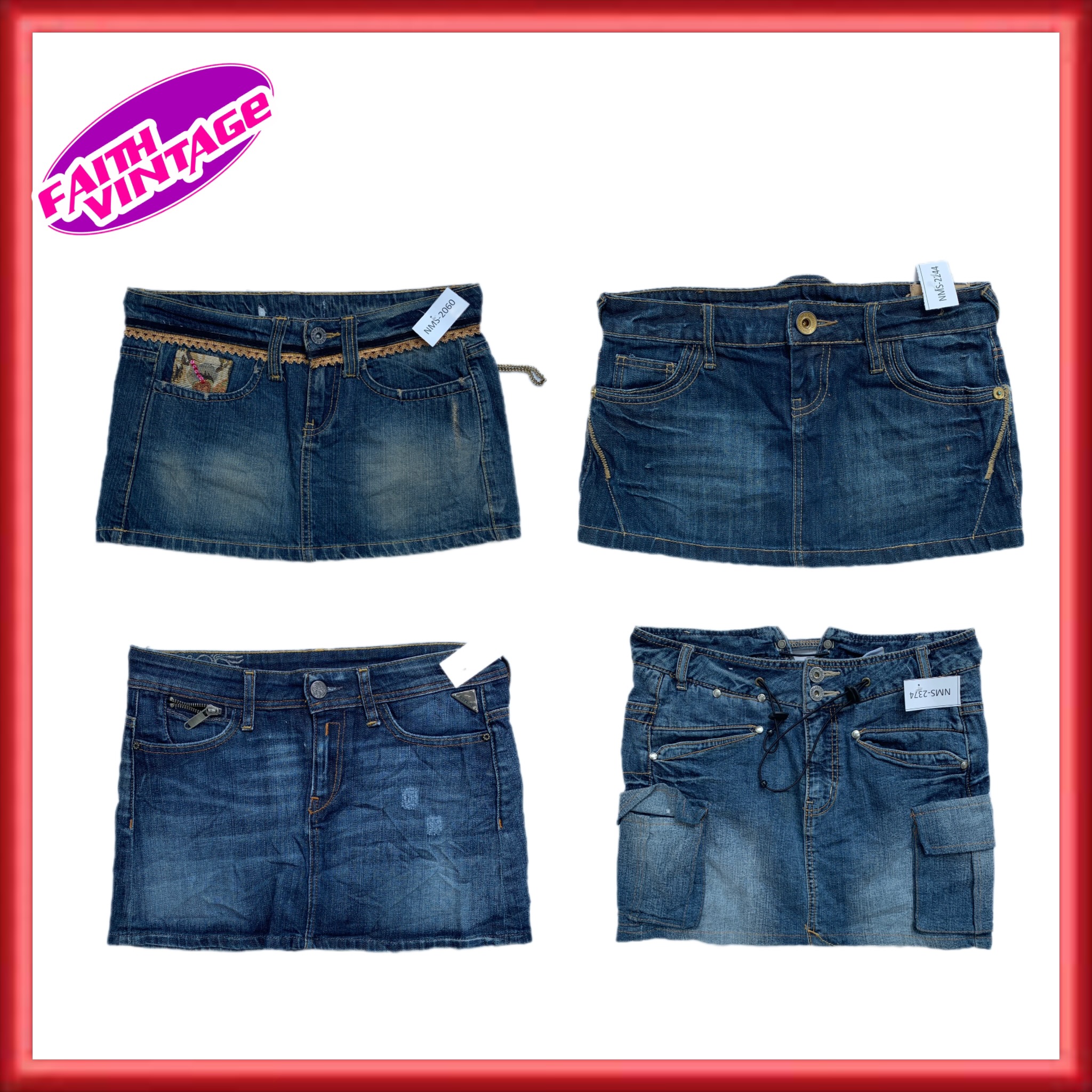 Dreamer Denim Skirts Mix (FV-181)