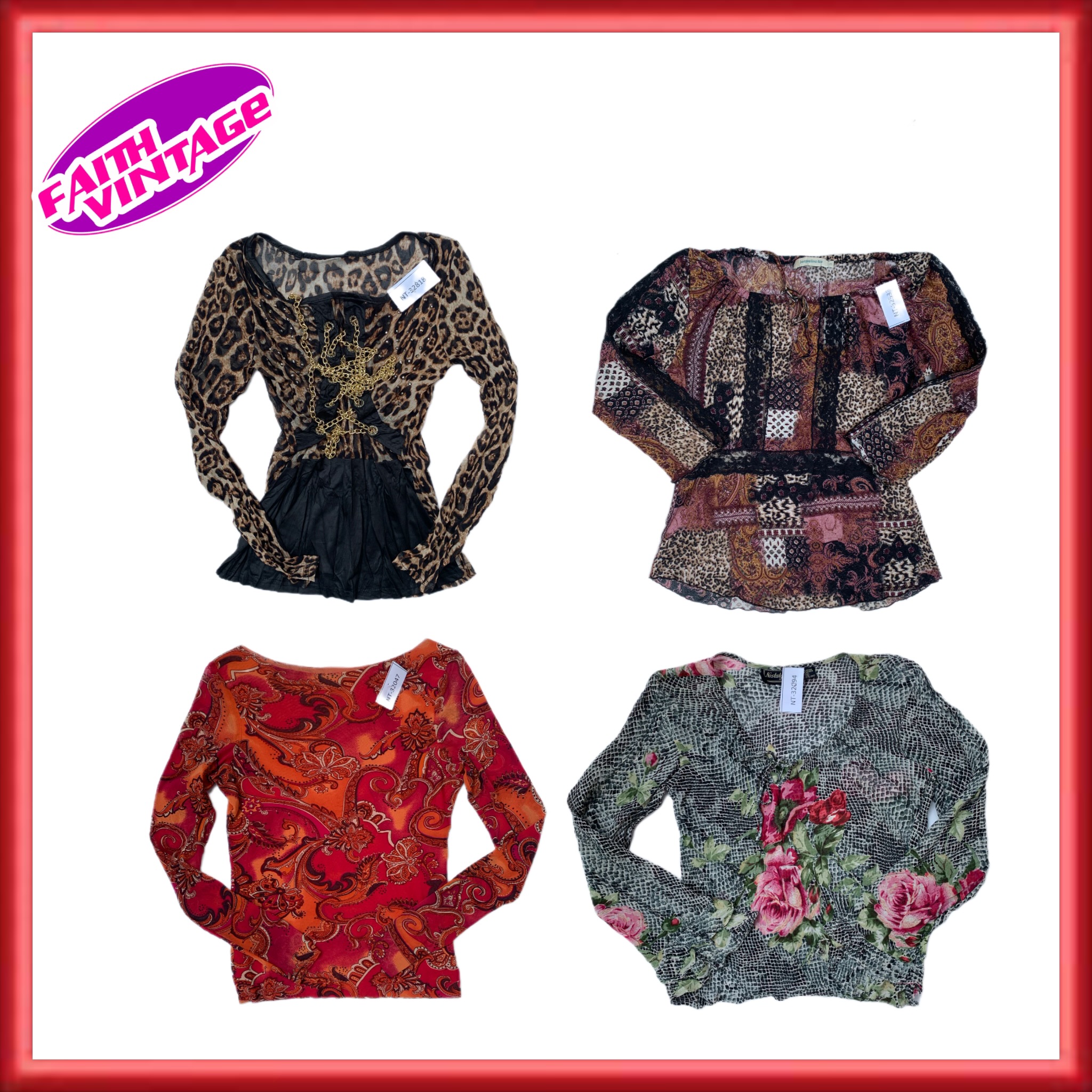 Gypsy Mesh Tops Mix (FV-172)