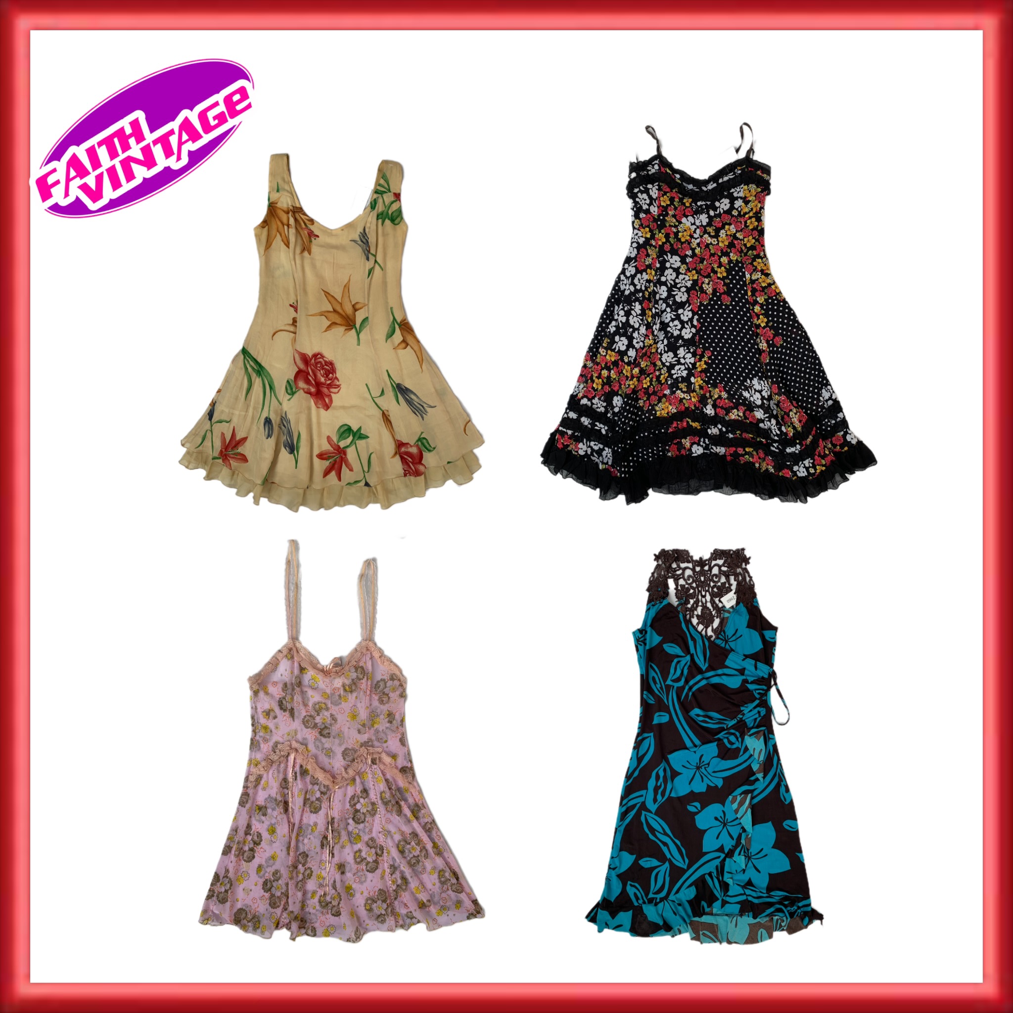 Chic Bloom Dresses Mix (FV-176)