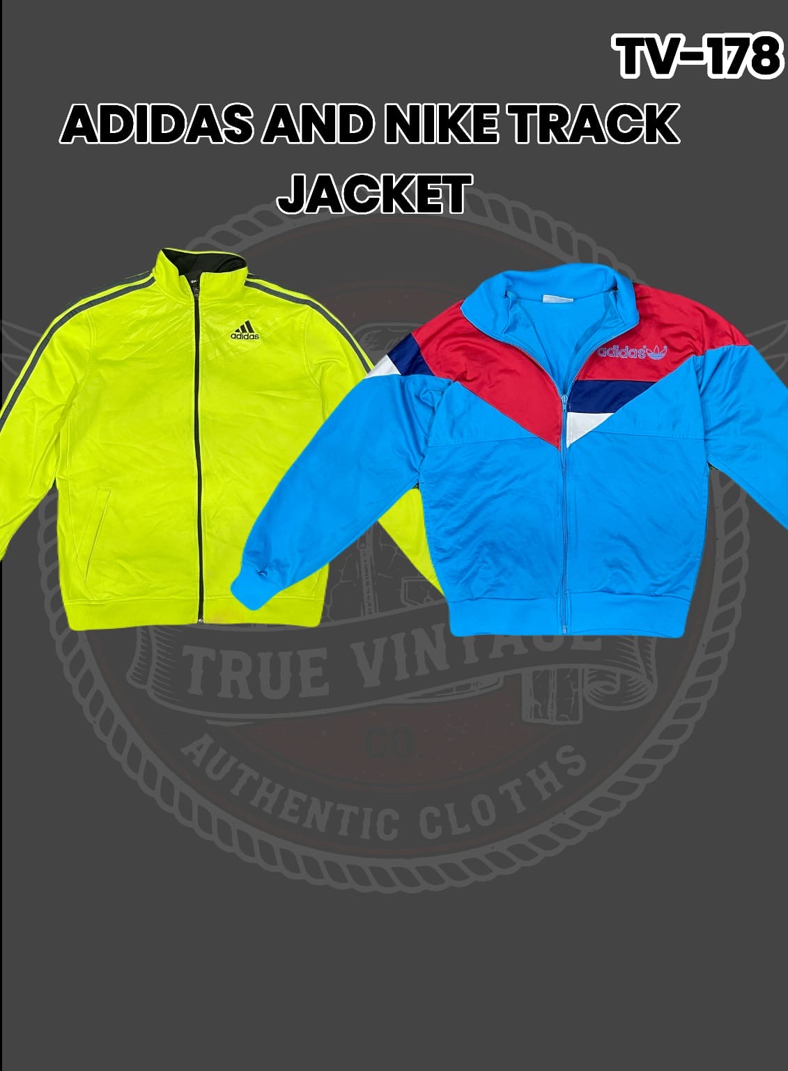 Adidas And Nike Track Jacket Tv-178