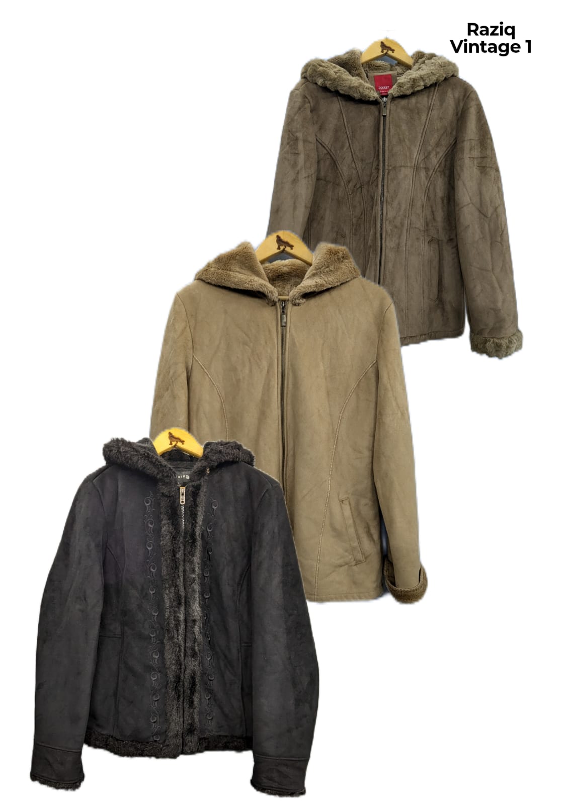 💥 Suede Shearling Coats