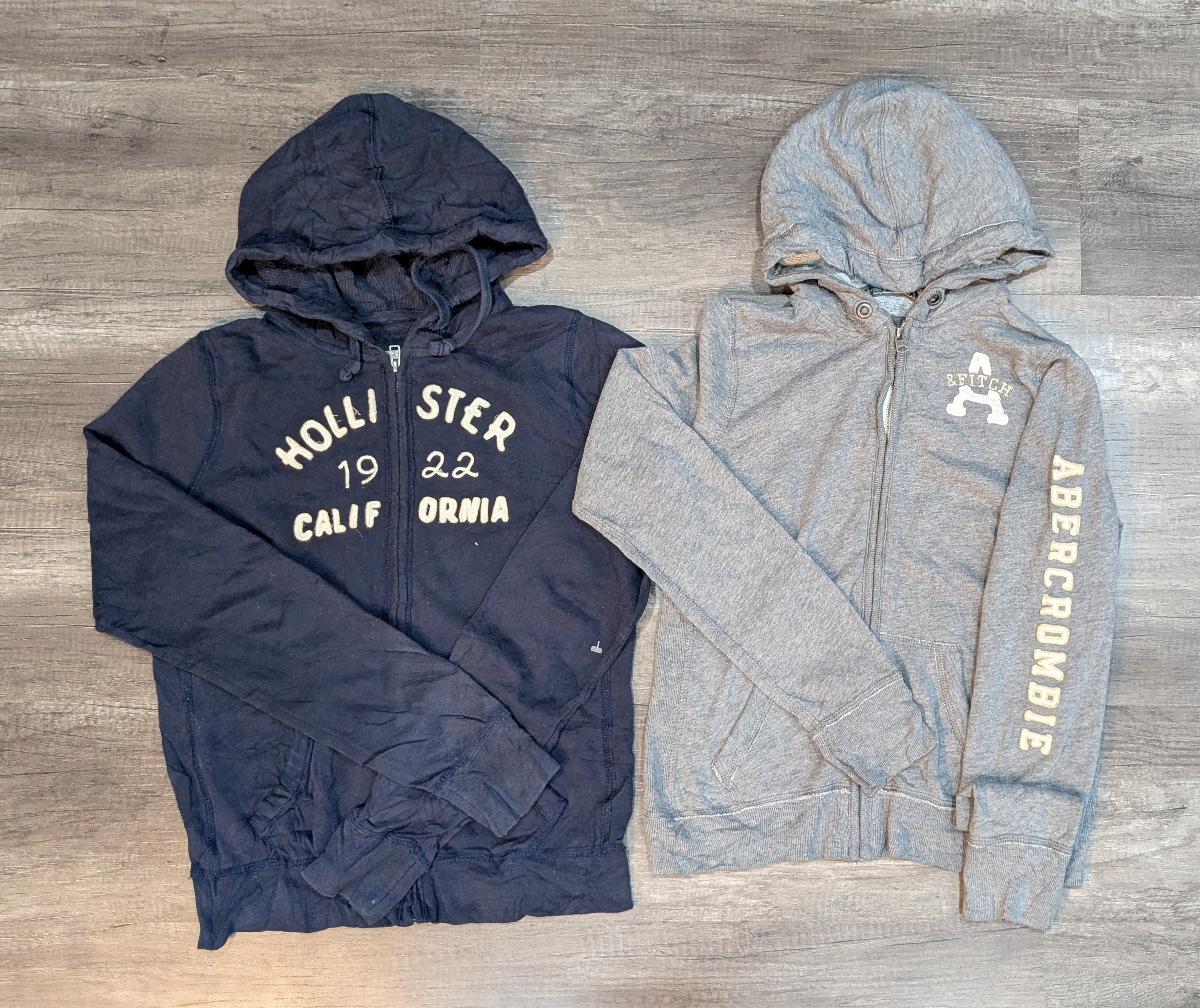 1232 - American Eagle, Hollister, Aeropostale & Abercrombie カジュアル/ジッパーフーディ & ジップセーター