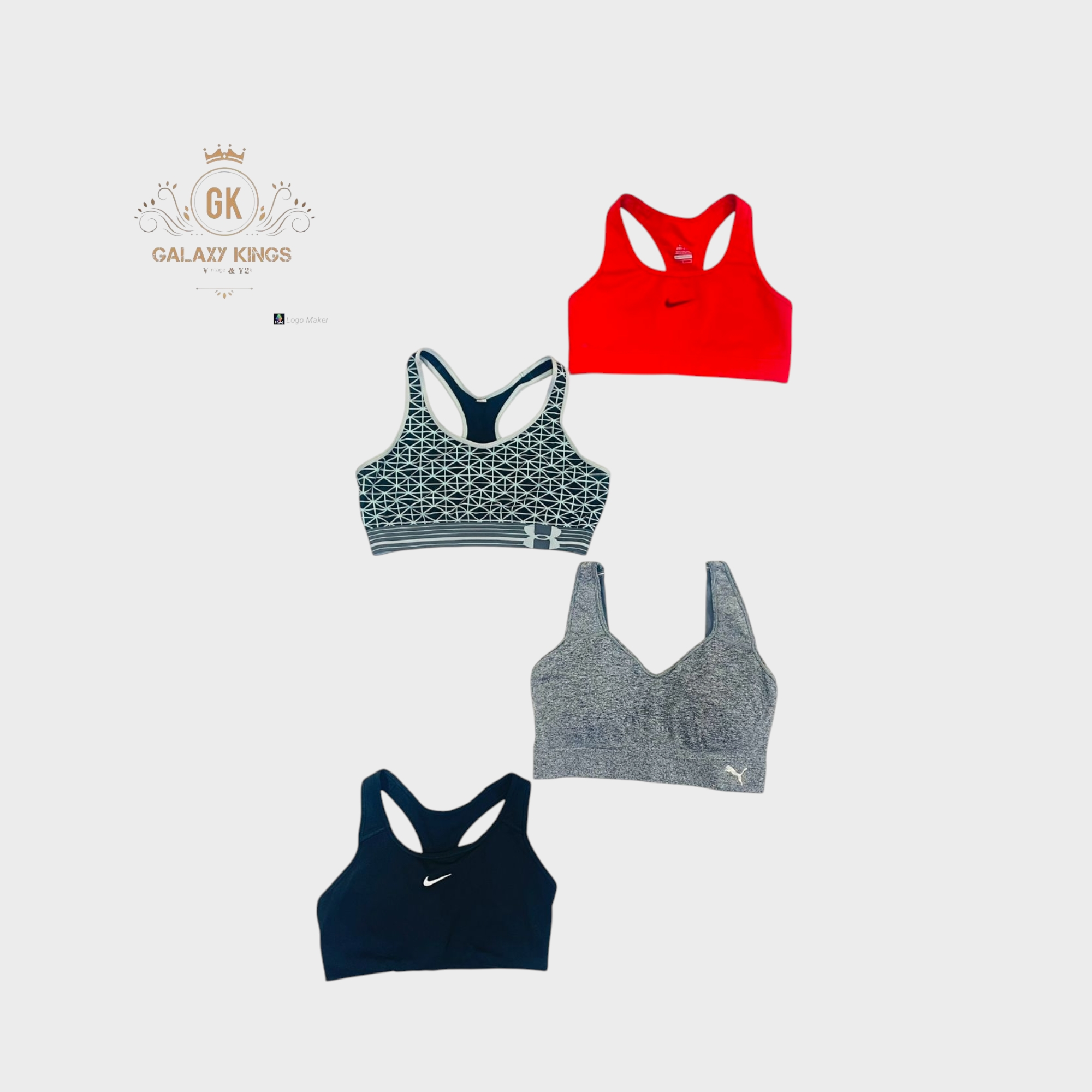 Mixed Branded Sports Bra
