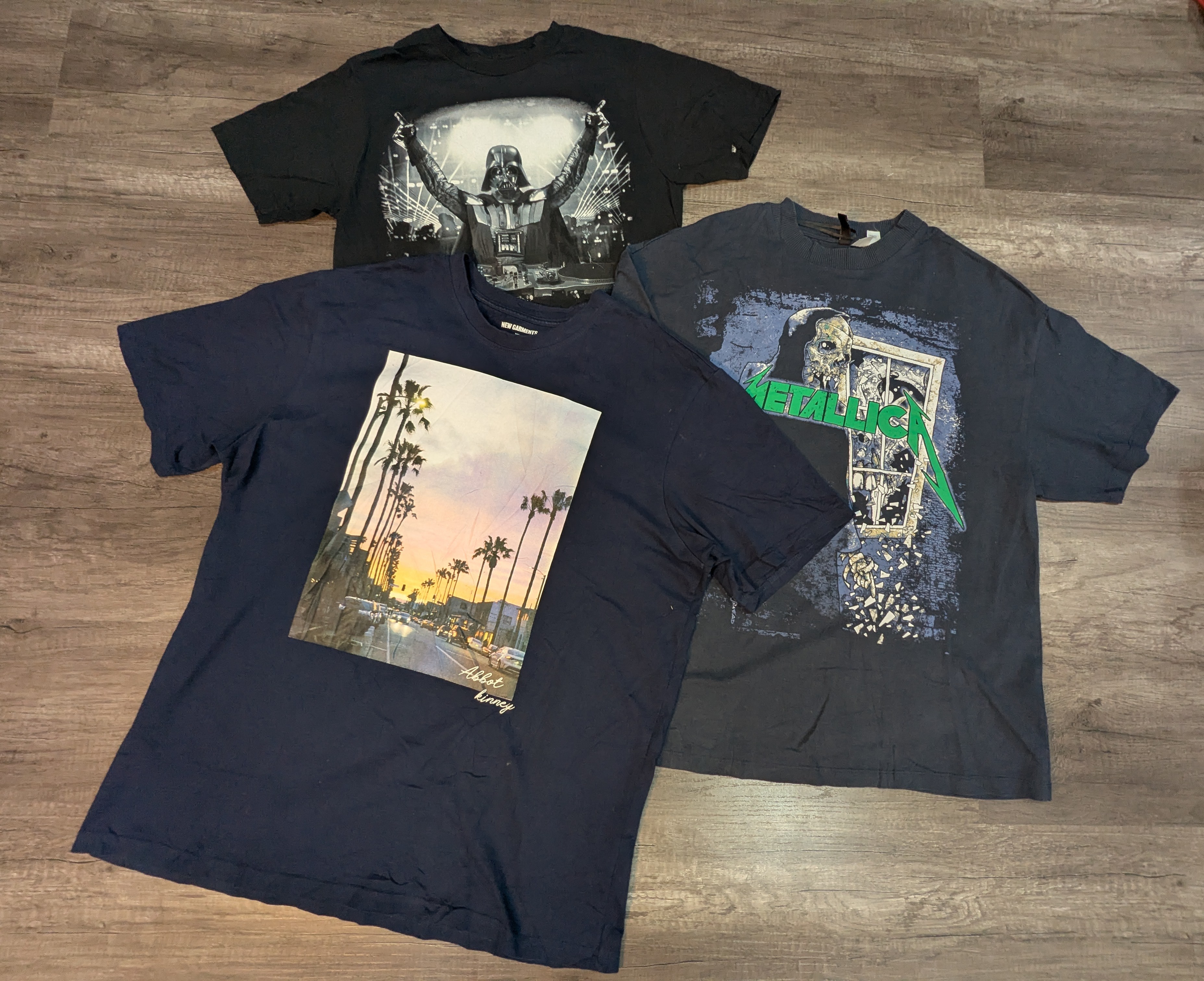 1245 - ヴィンテージスタイルプリントTシャツ ロング＆ハーフスリーブ