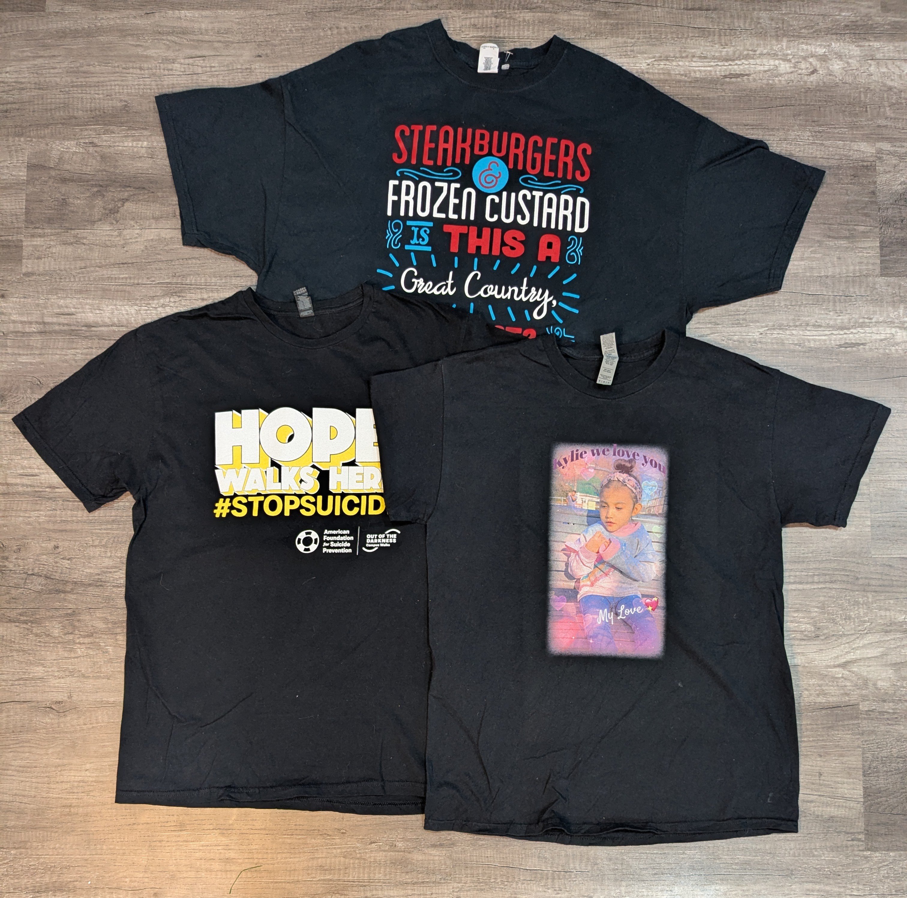 1252 - ビンテージスタイルプリントTシャツ