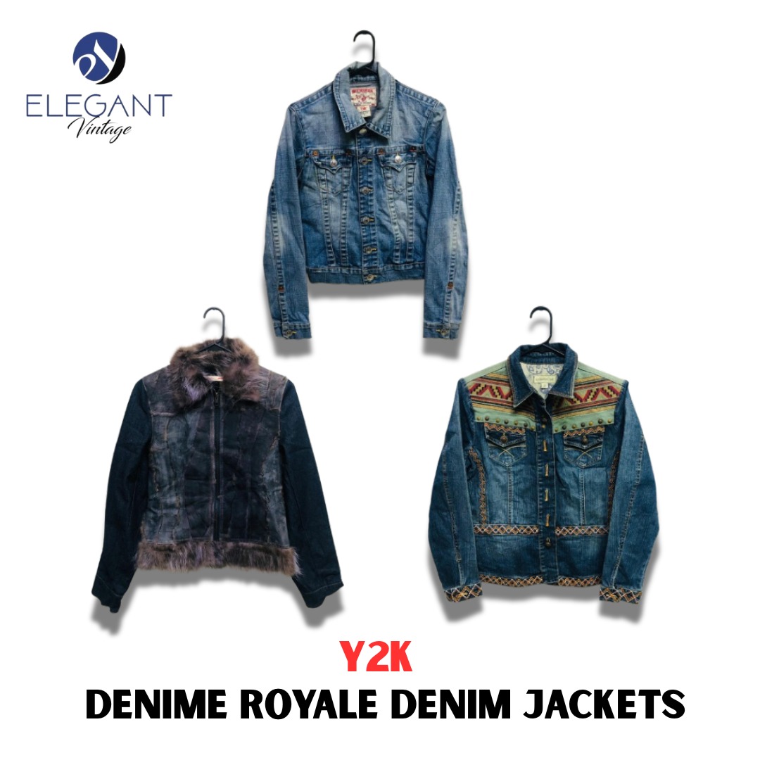 Y2K Denim Royal Denim Jackets - EV1096