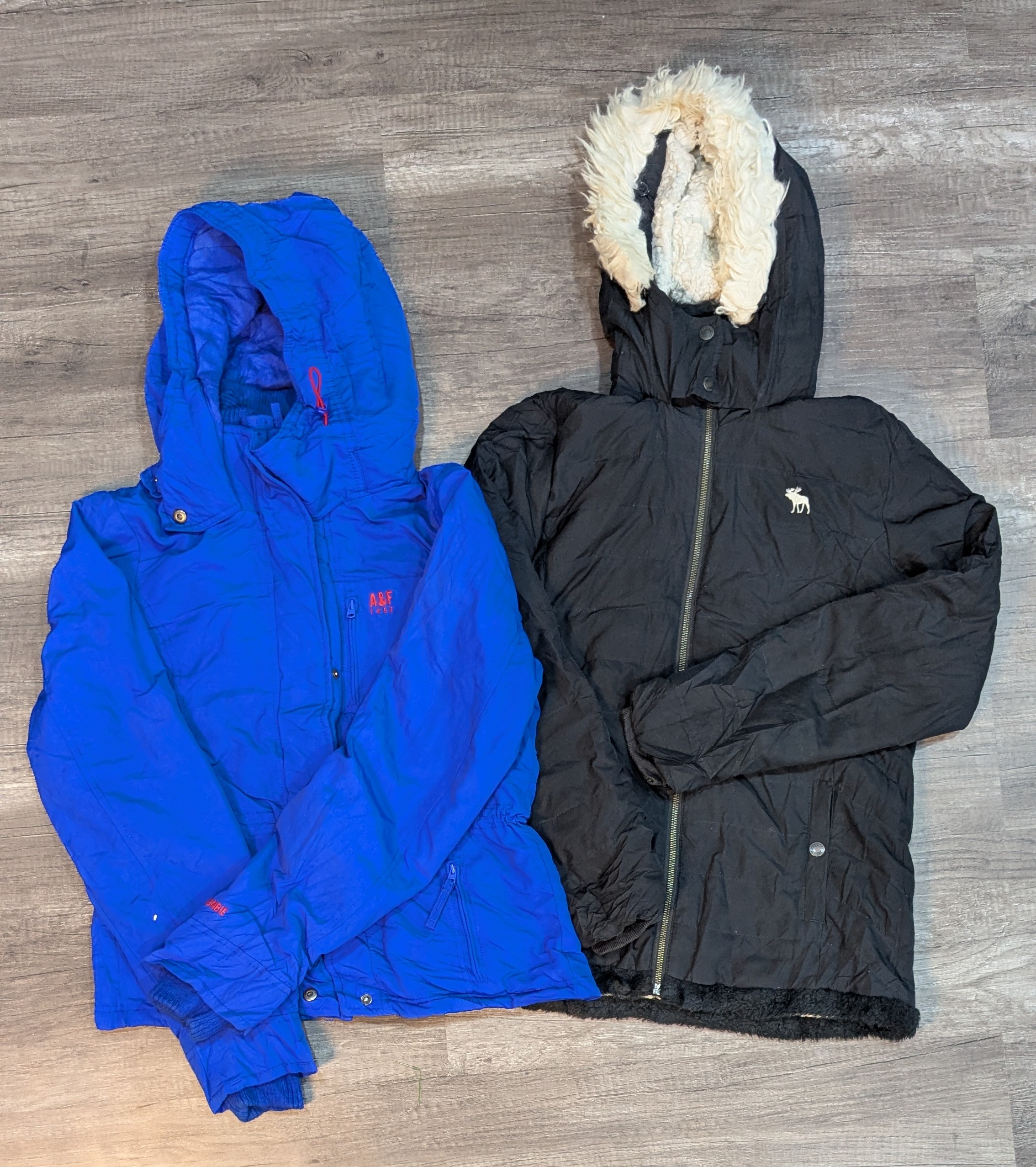 1254 - Hollister, Abercrombie, Aeropostale, コットンジャケット