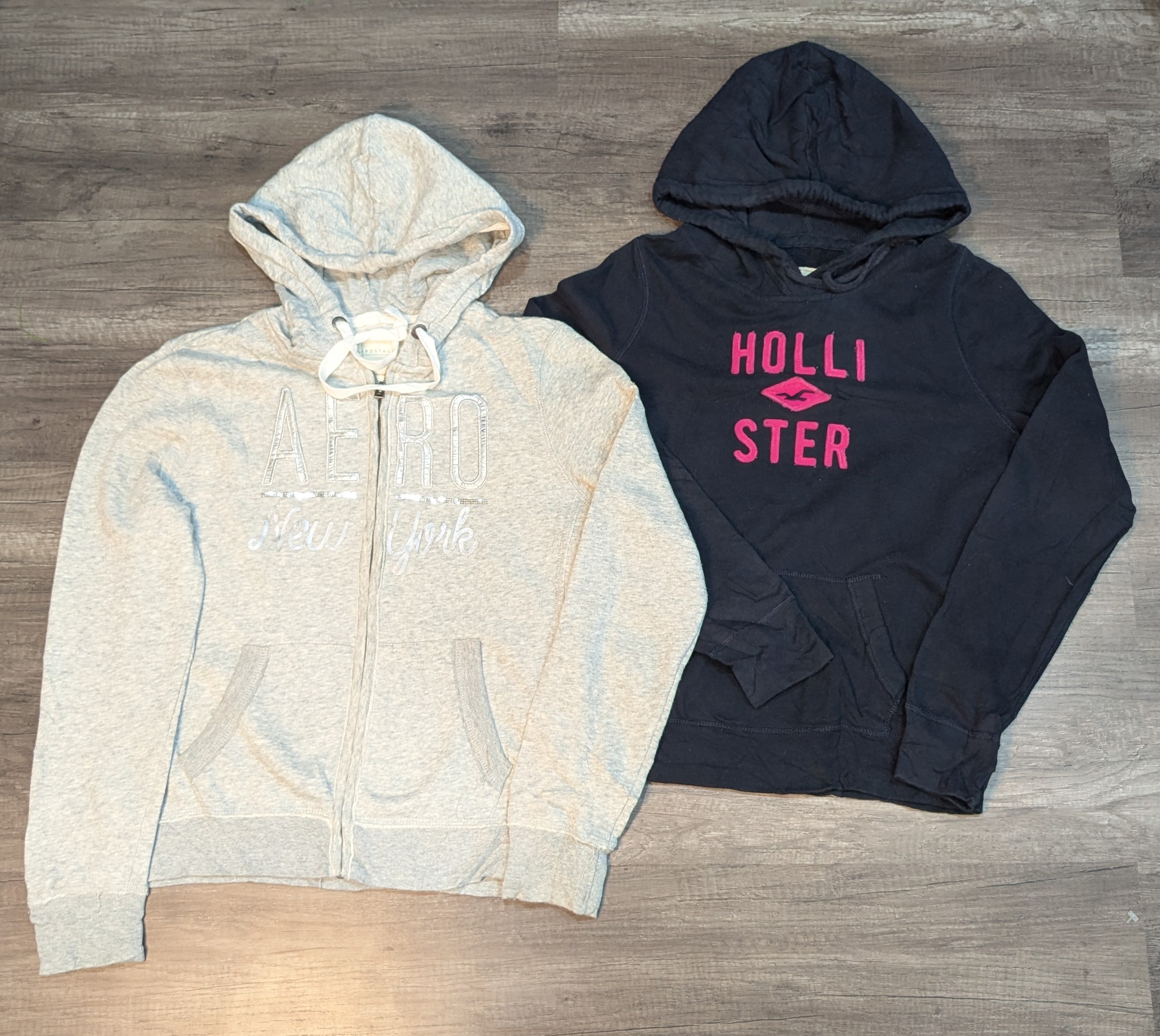 1259 - American Eagle、Hollister、Aeropostale & Abercrombie カジュアル＆ジッパーフーディ