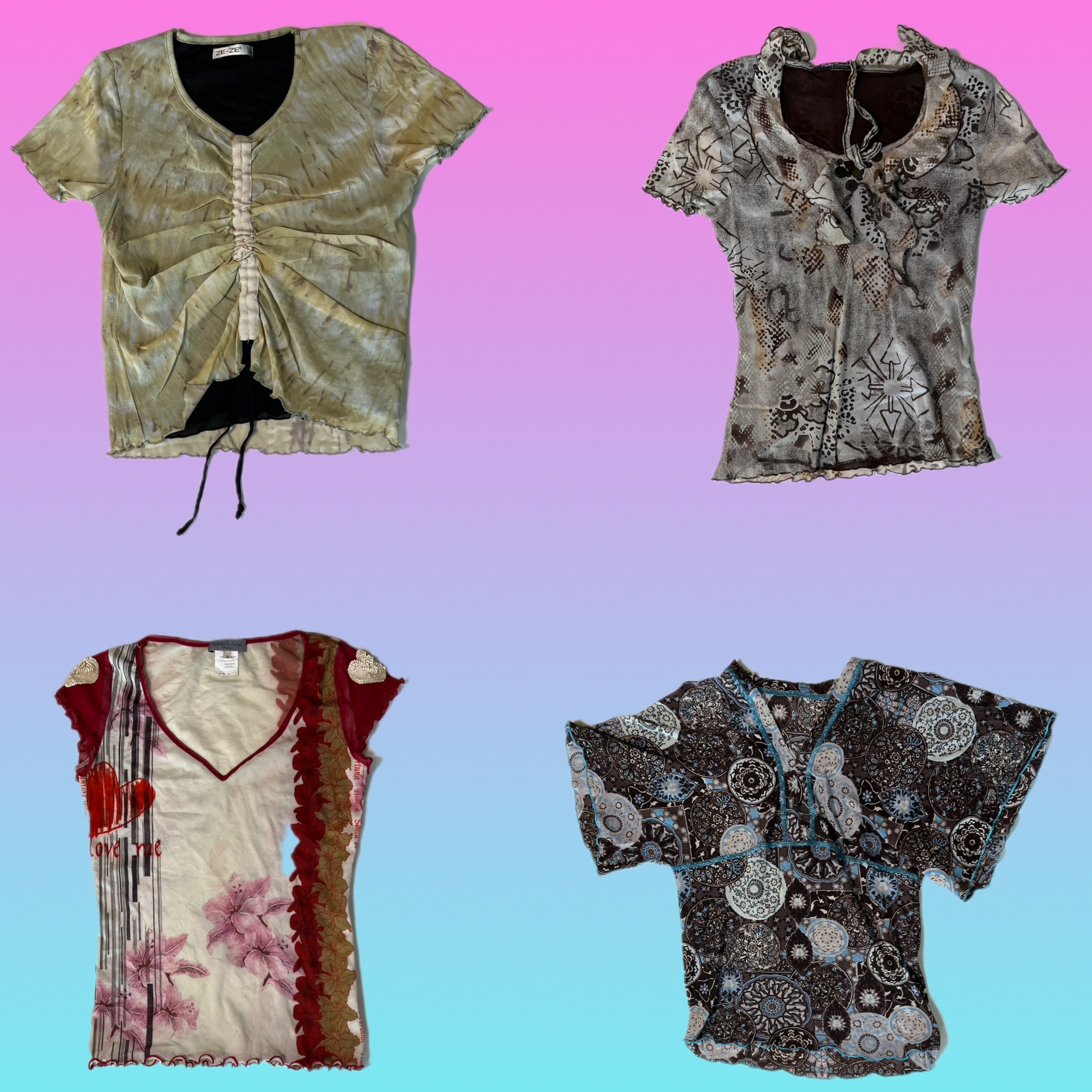 Y2K Iconic Tops (TS-1691)