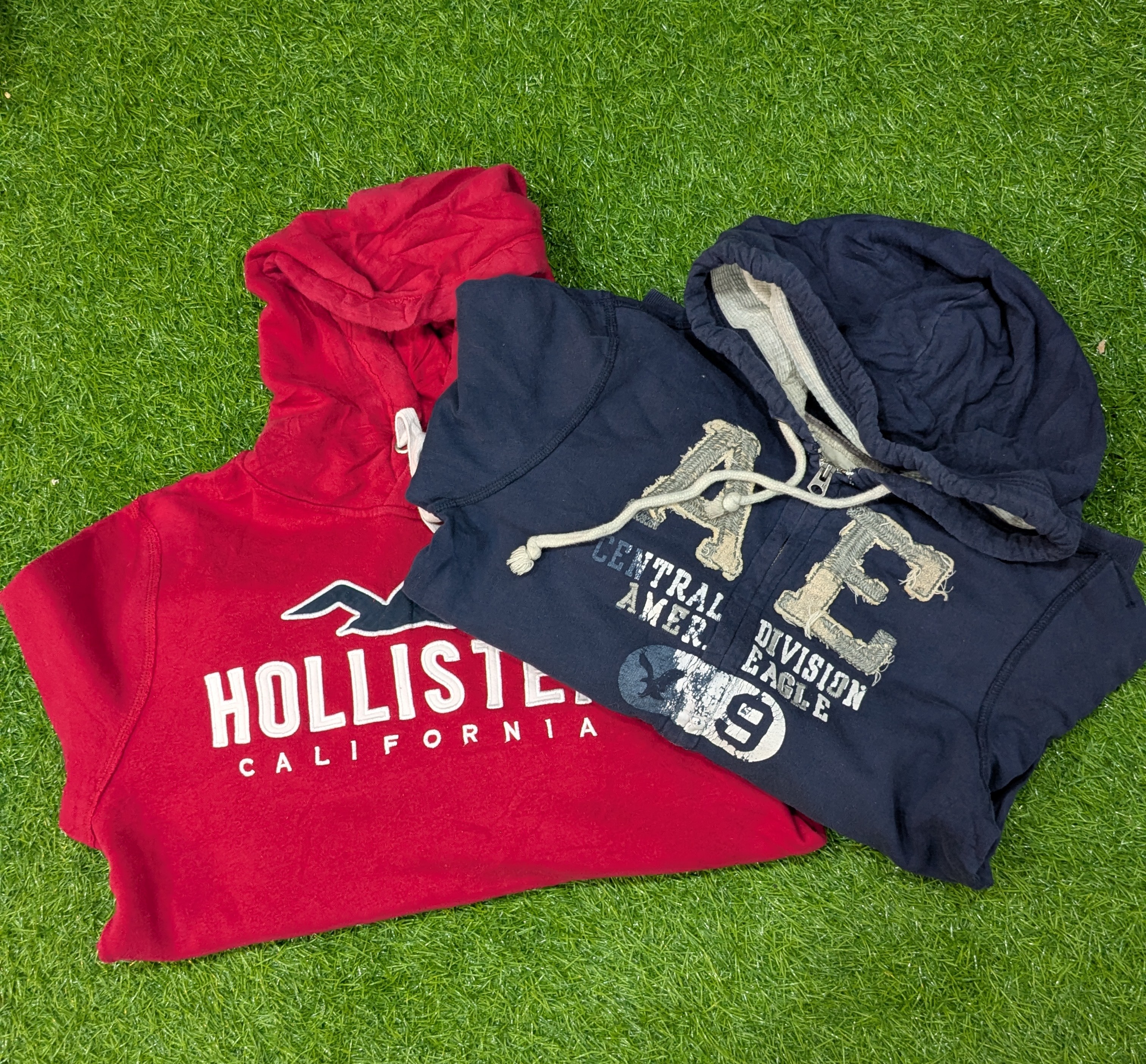 1266 - American Eagle, Hollister, Aeropostale, Abecrombie カジュアルフーディ