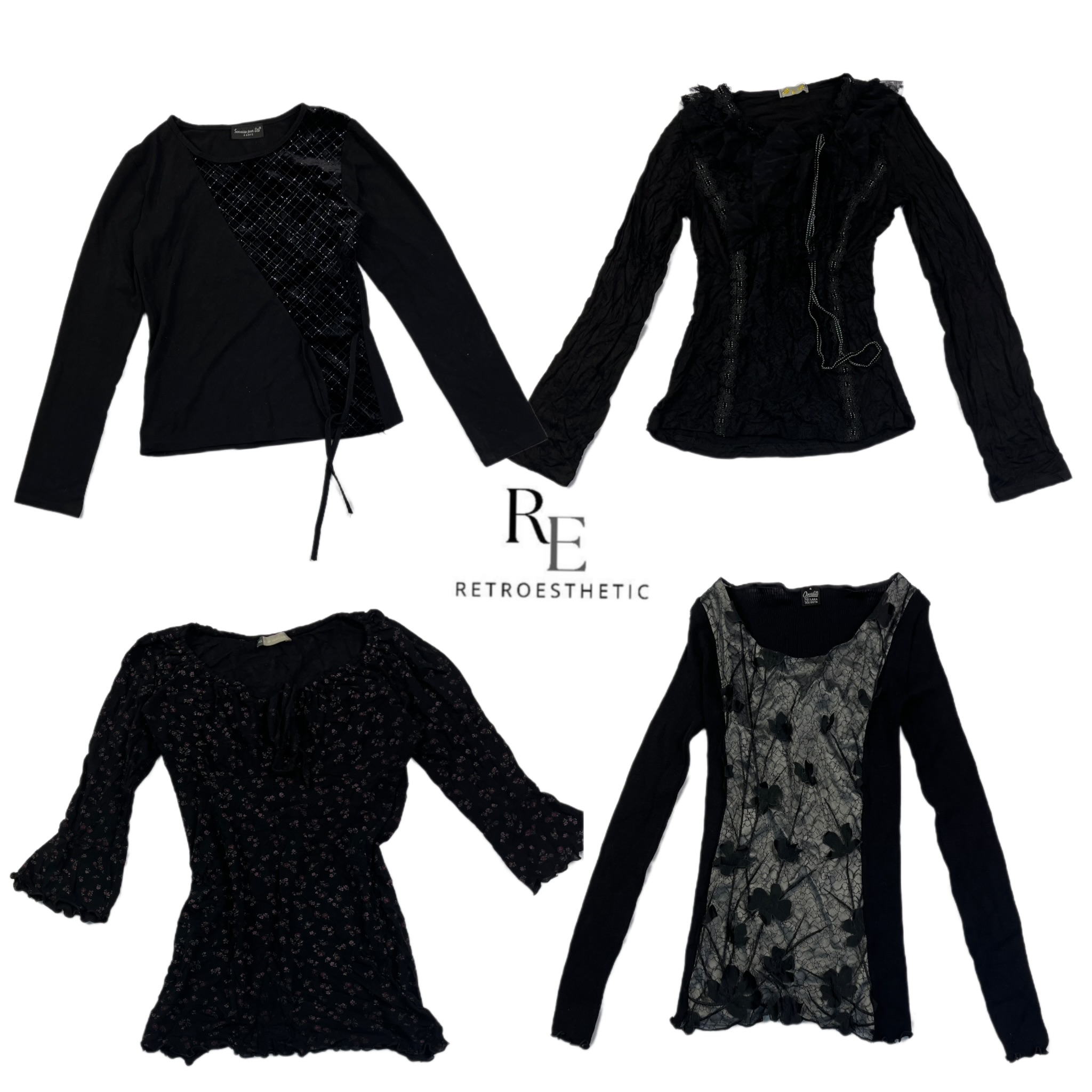 Y2K Date And Night Full Sleeve Tops RE-2550