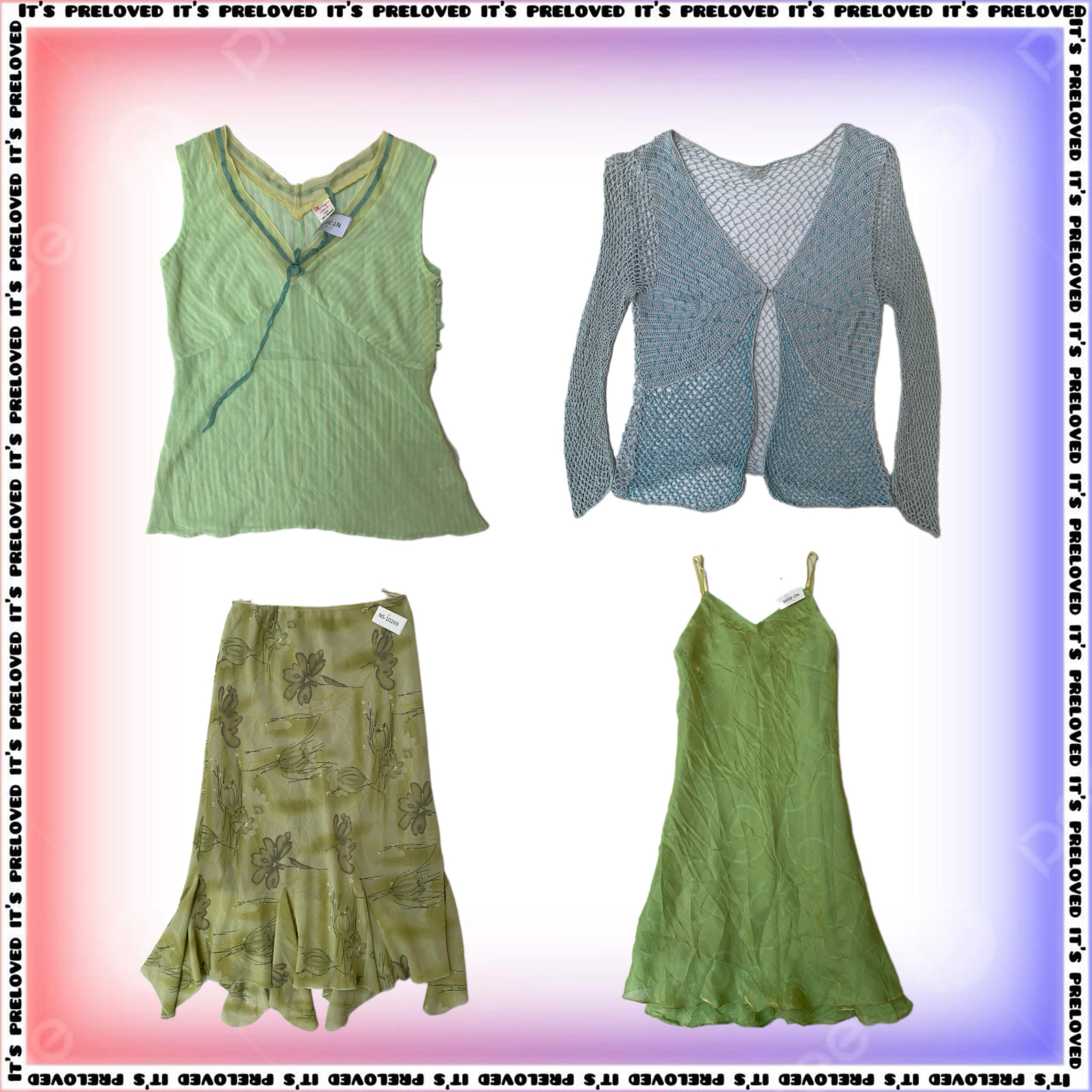 Powdered Pastels Closet - Tops, Dresses, Skirts (SS-1679)