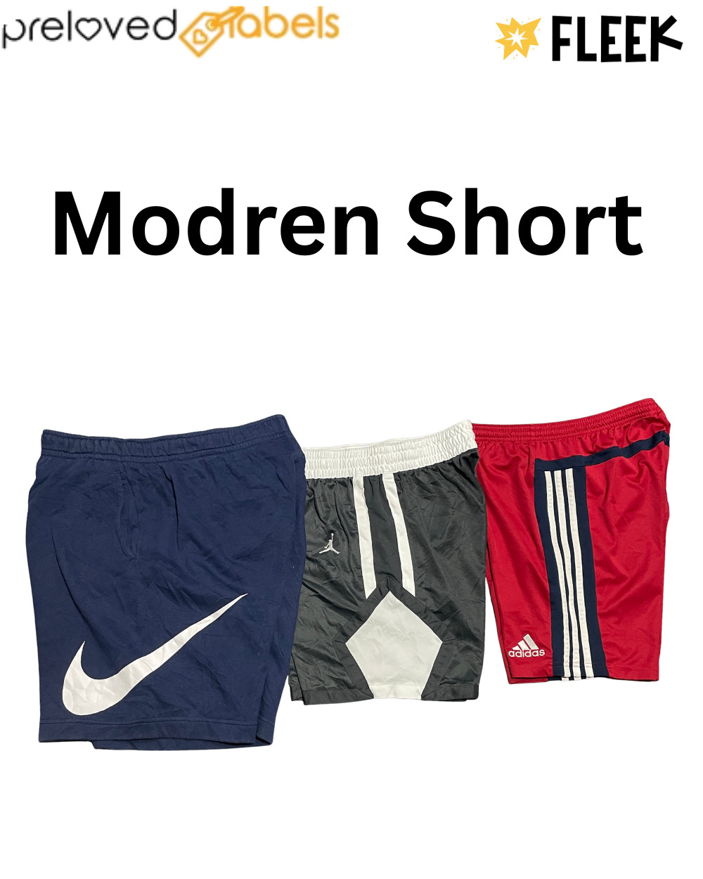 Modern Nike Adidas Short (Wcv: 1332)