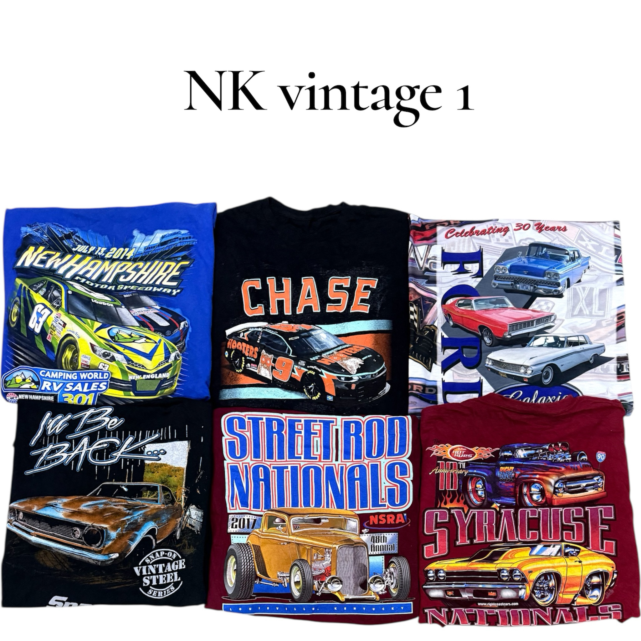 NASCAR T shirts