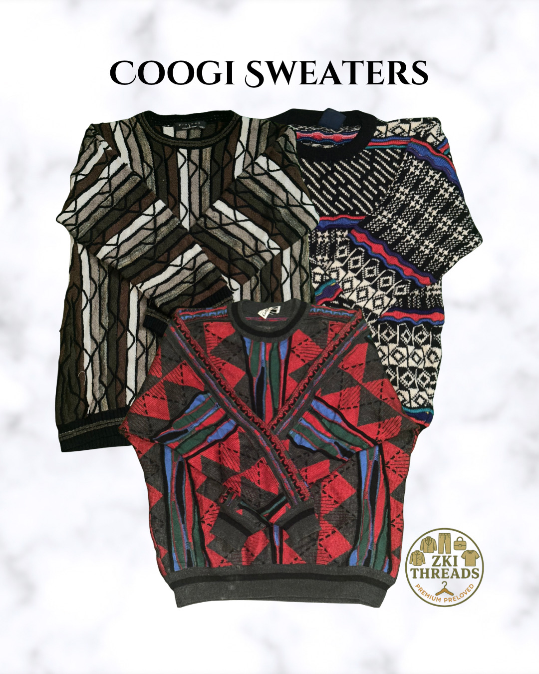 Coogi-Style Sweaters (D10)