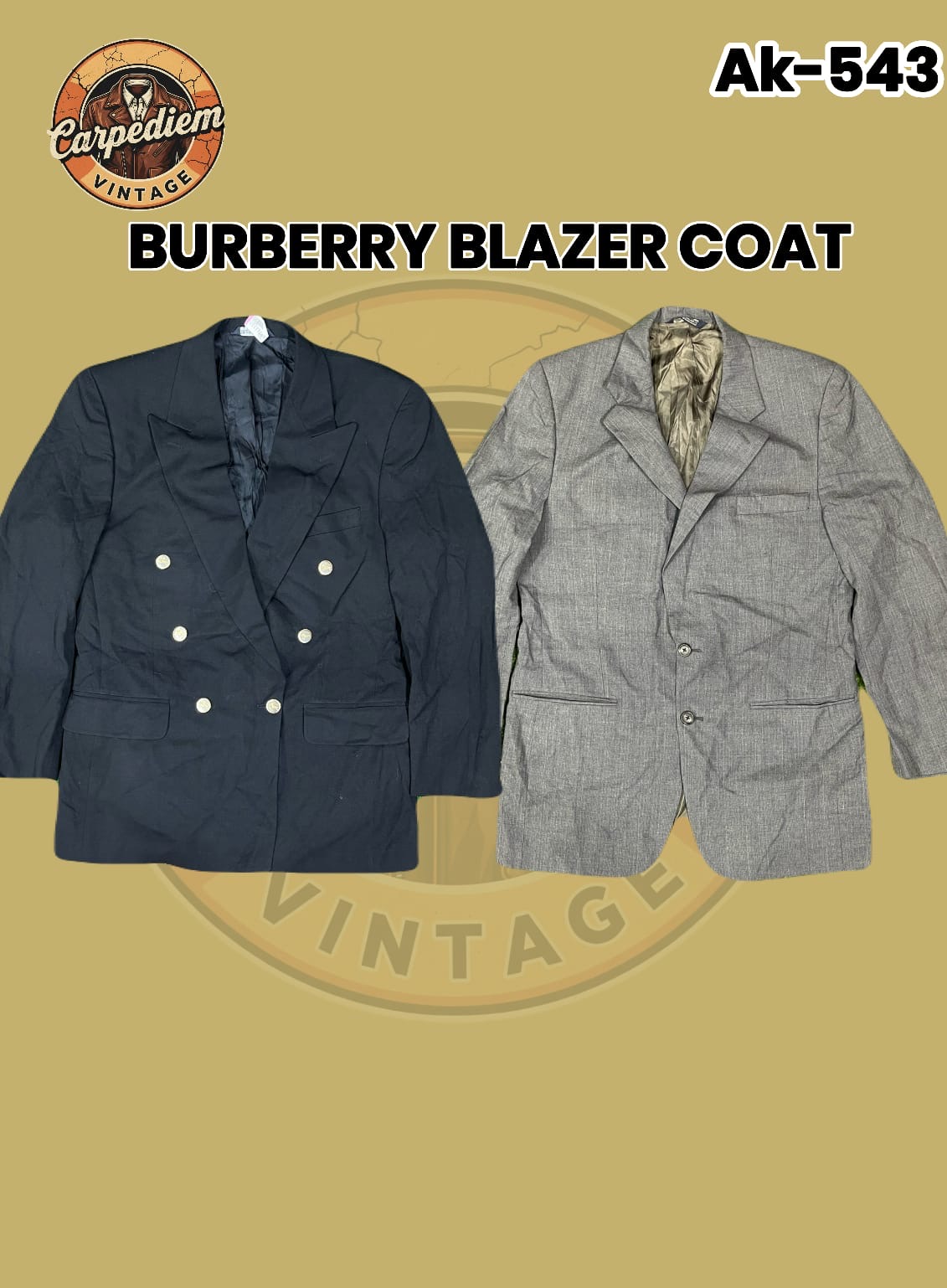 Burberry Blazer Coat Ak-543