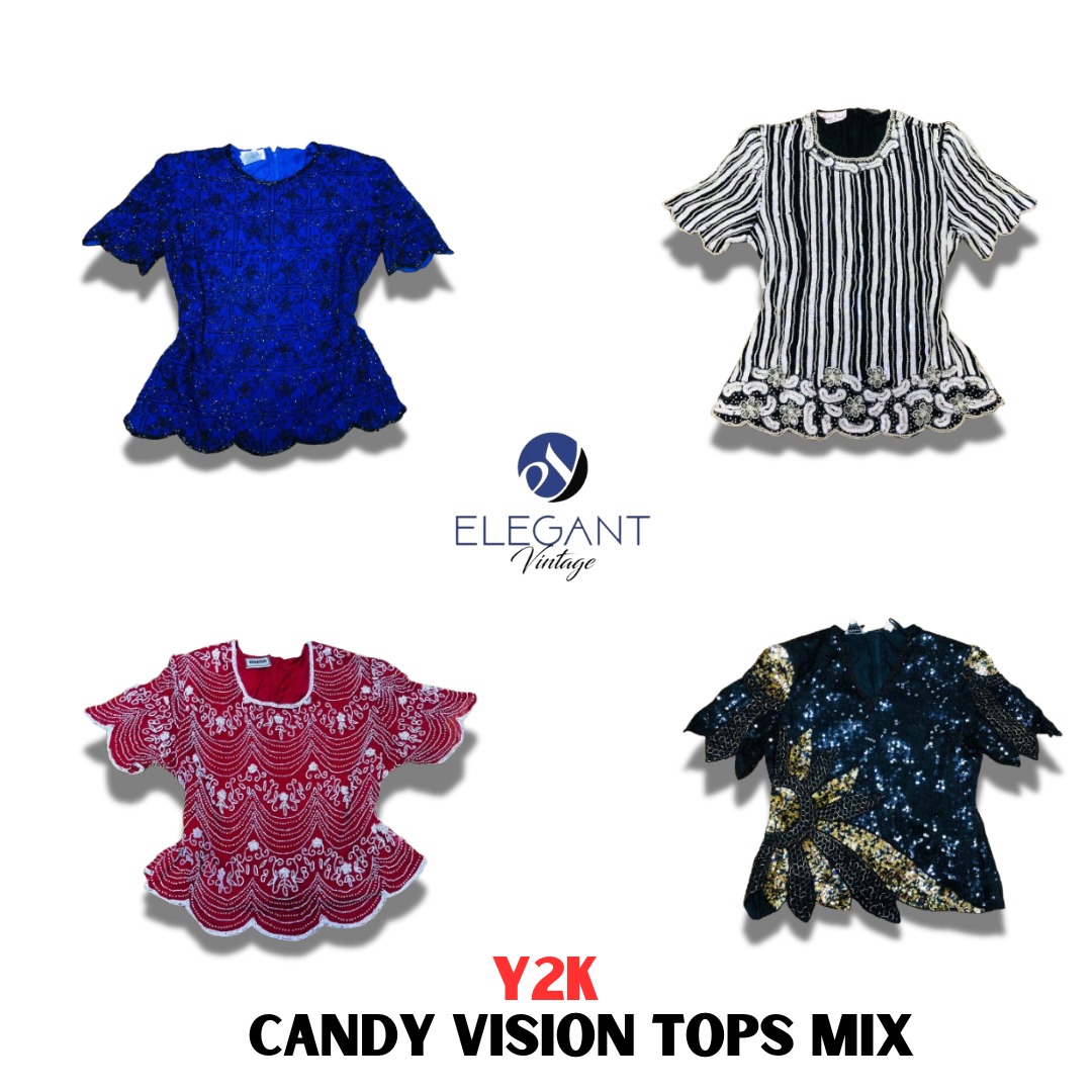 Y2K Candy Vision Tops - EV1173