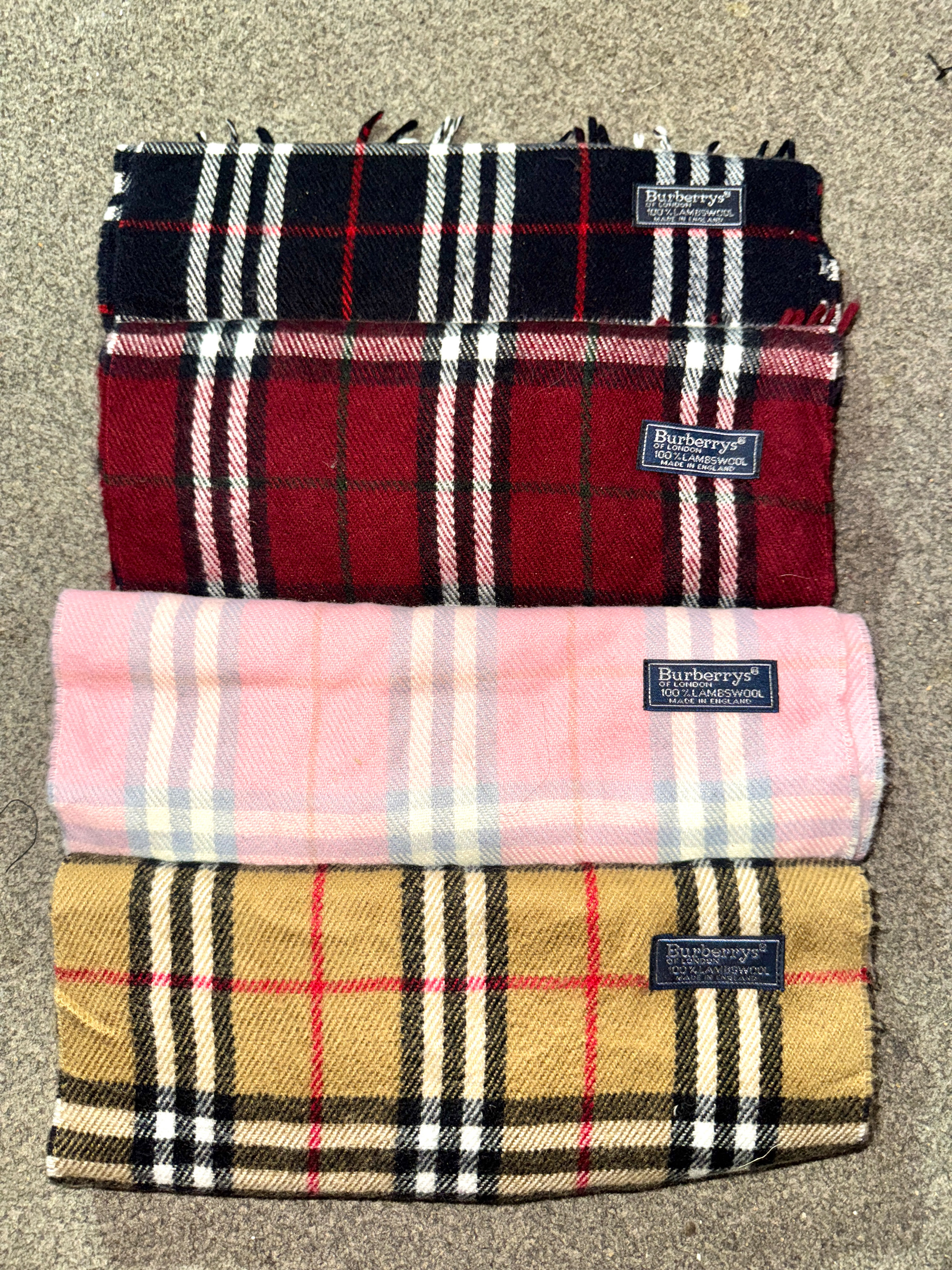 Premium Burberry scarves