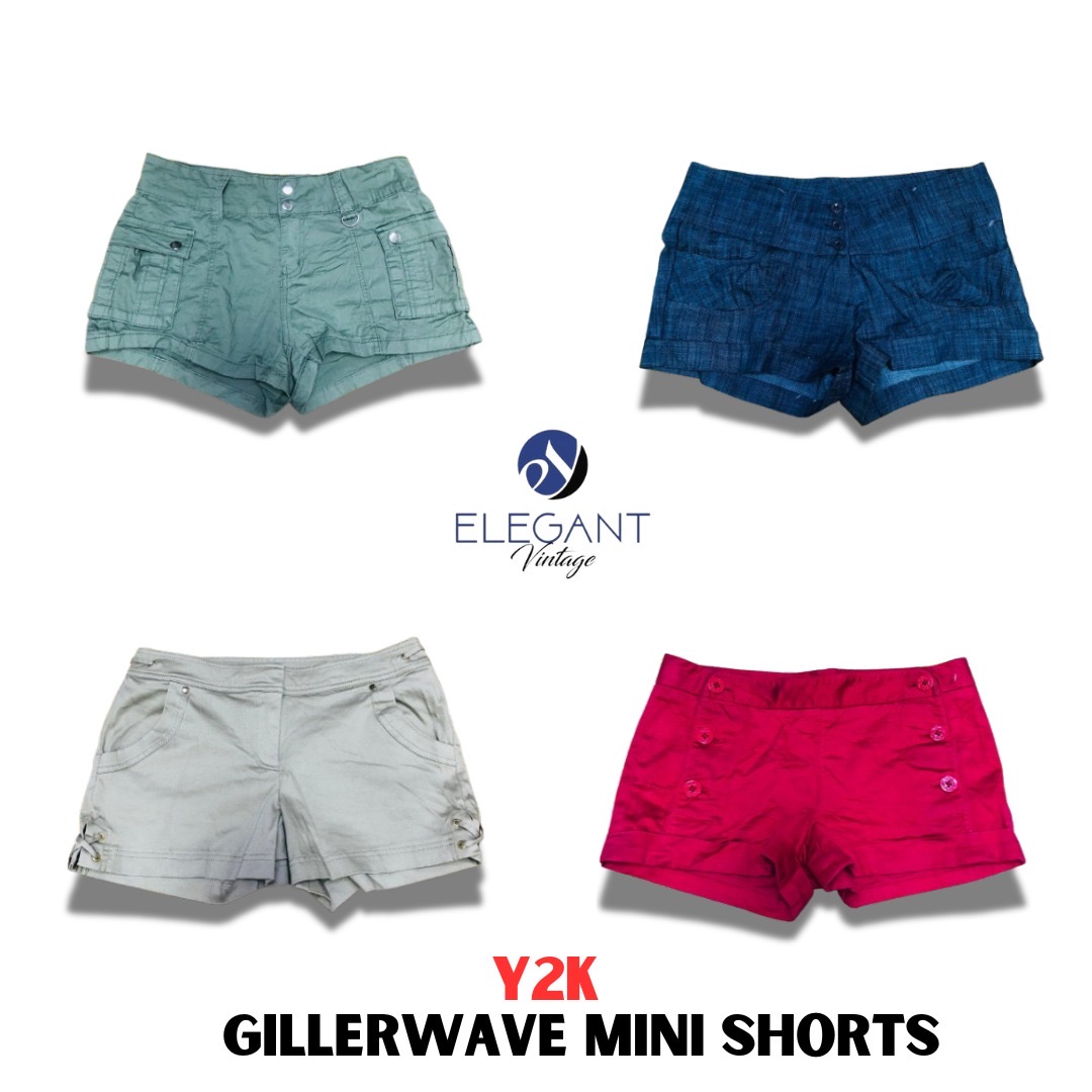 Y2K Gillerwave Mini Shorts - EV1147
