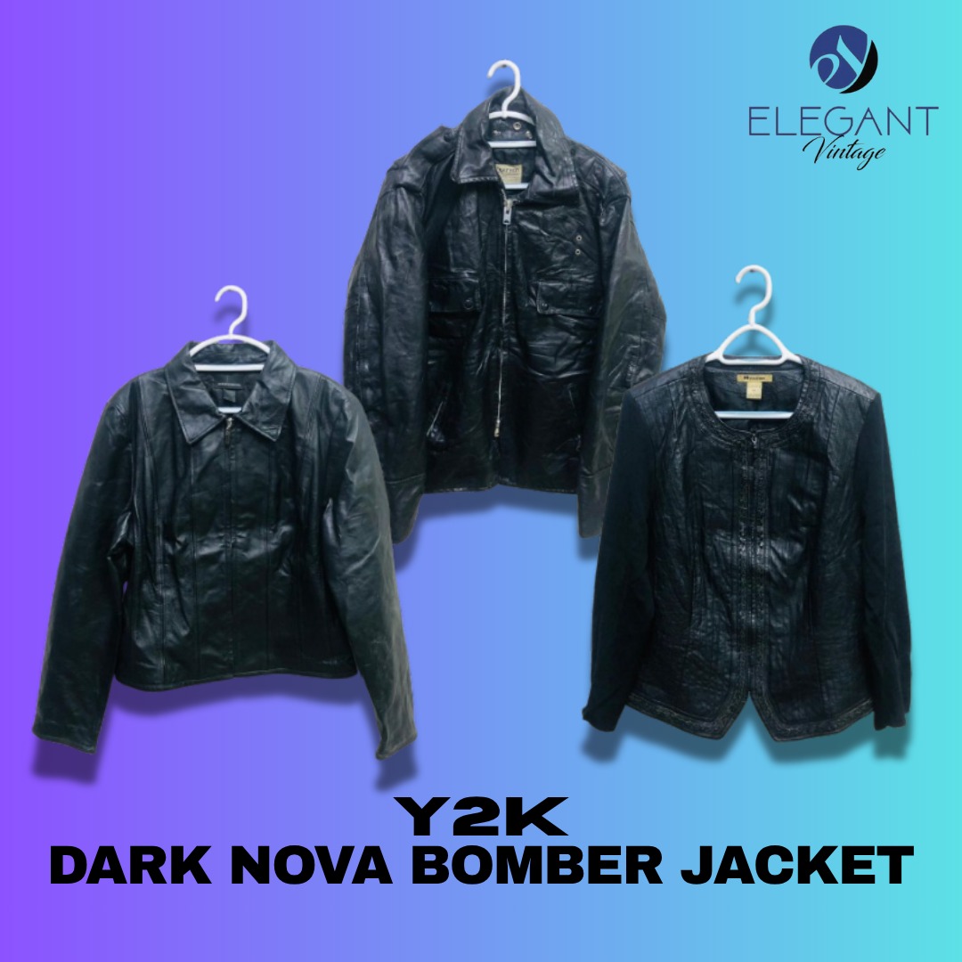 Y2K Dark Nova Bomber Jackets - EV1188