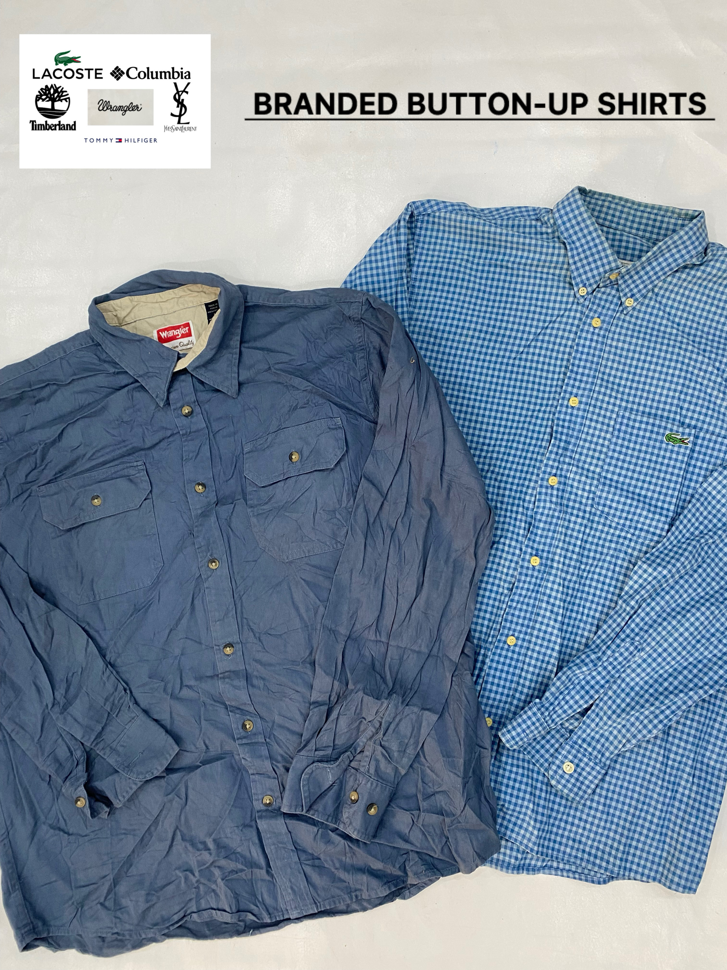 Branded Button-Up Shirts