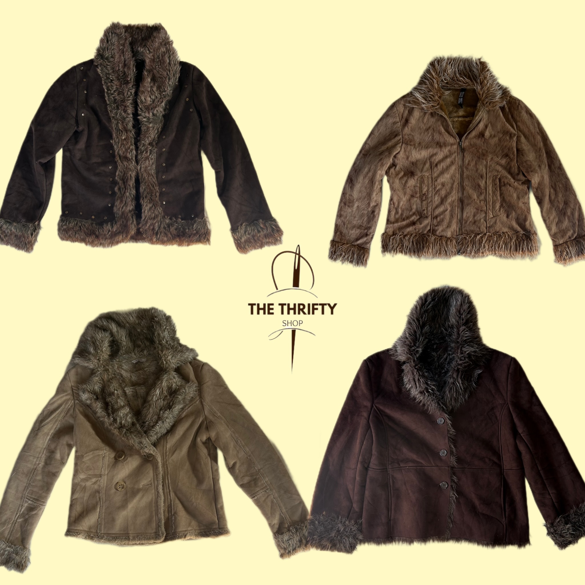Y2k Stylish Shearling Jackets (SU-261)