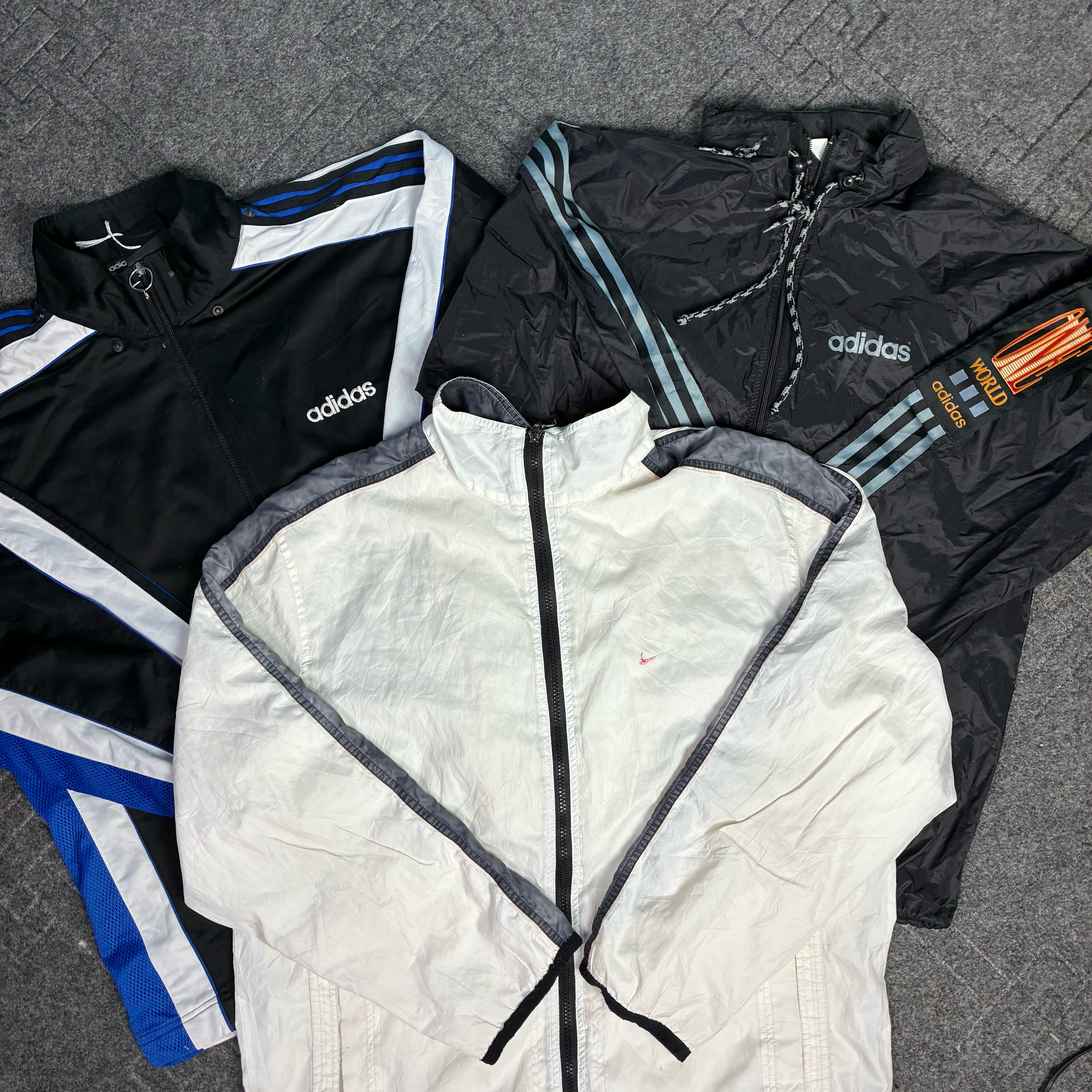 ヴィンテージ80年代〜90年代トラックジャケット — Nike | Adidas | Reebok | Under Armour [Cv-41]