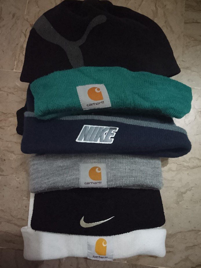 Carhartt Nike & mixed beanie