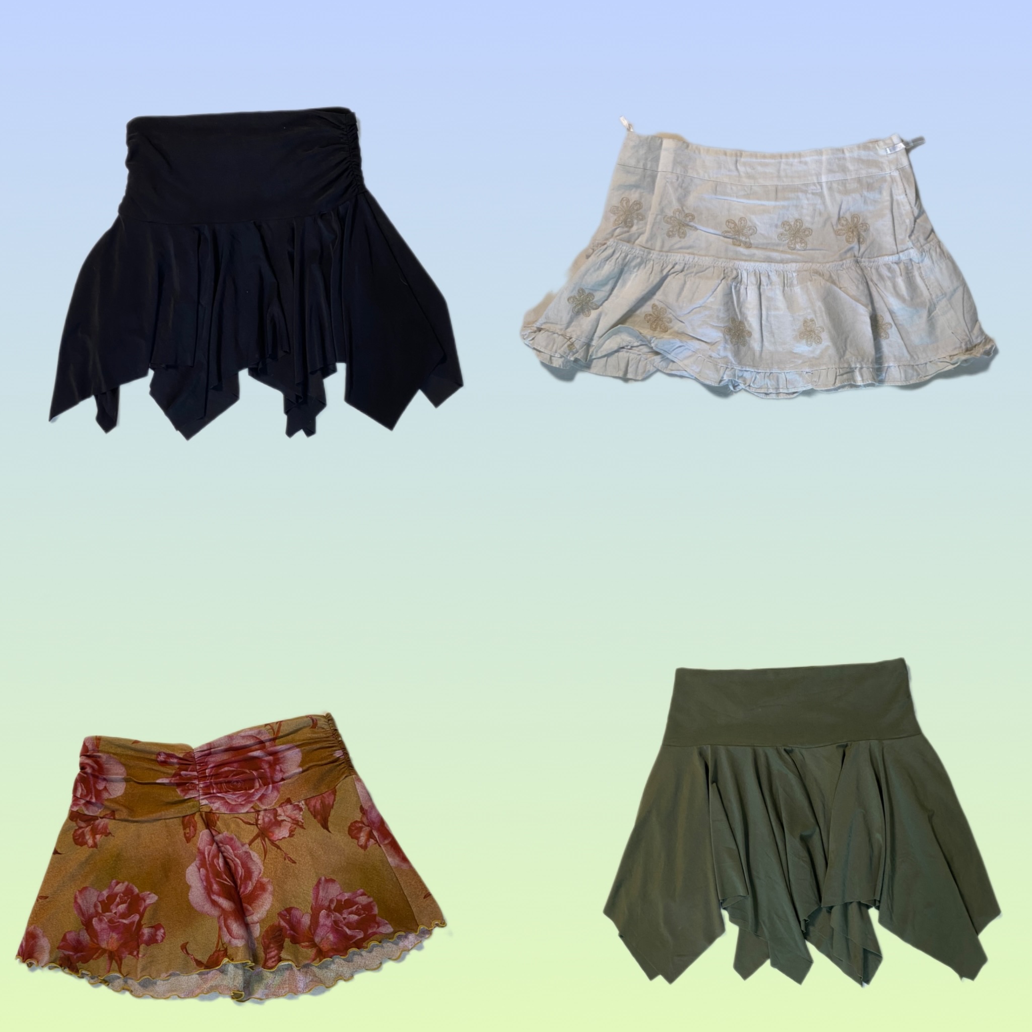 Y2K mini skirts (TS-1722)