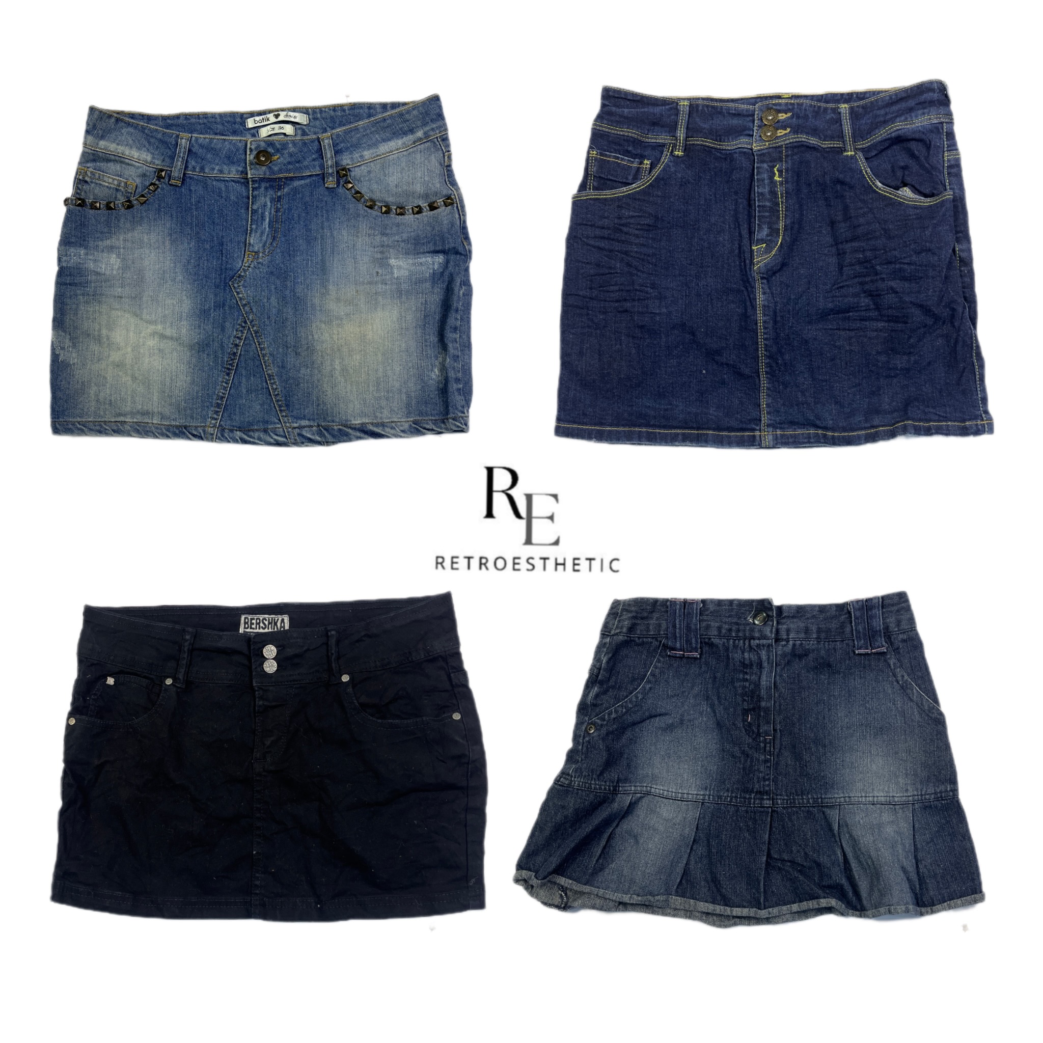 Y2K Britney Era Girl Micro Mini Skirts RE-2560