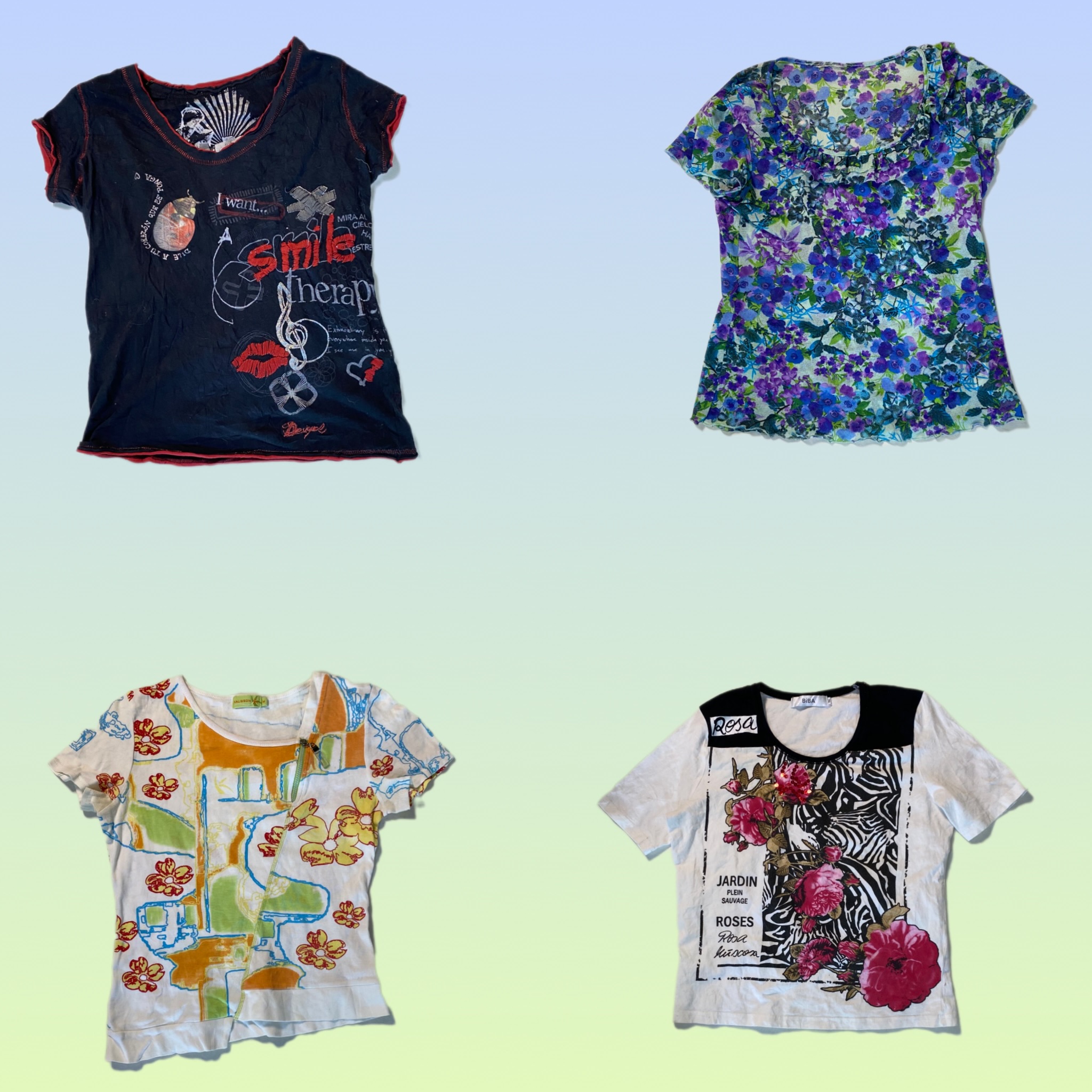 Tops Grunge Y2K (TS-1726)