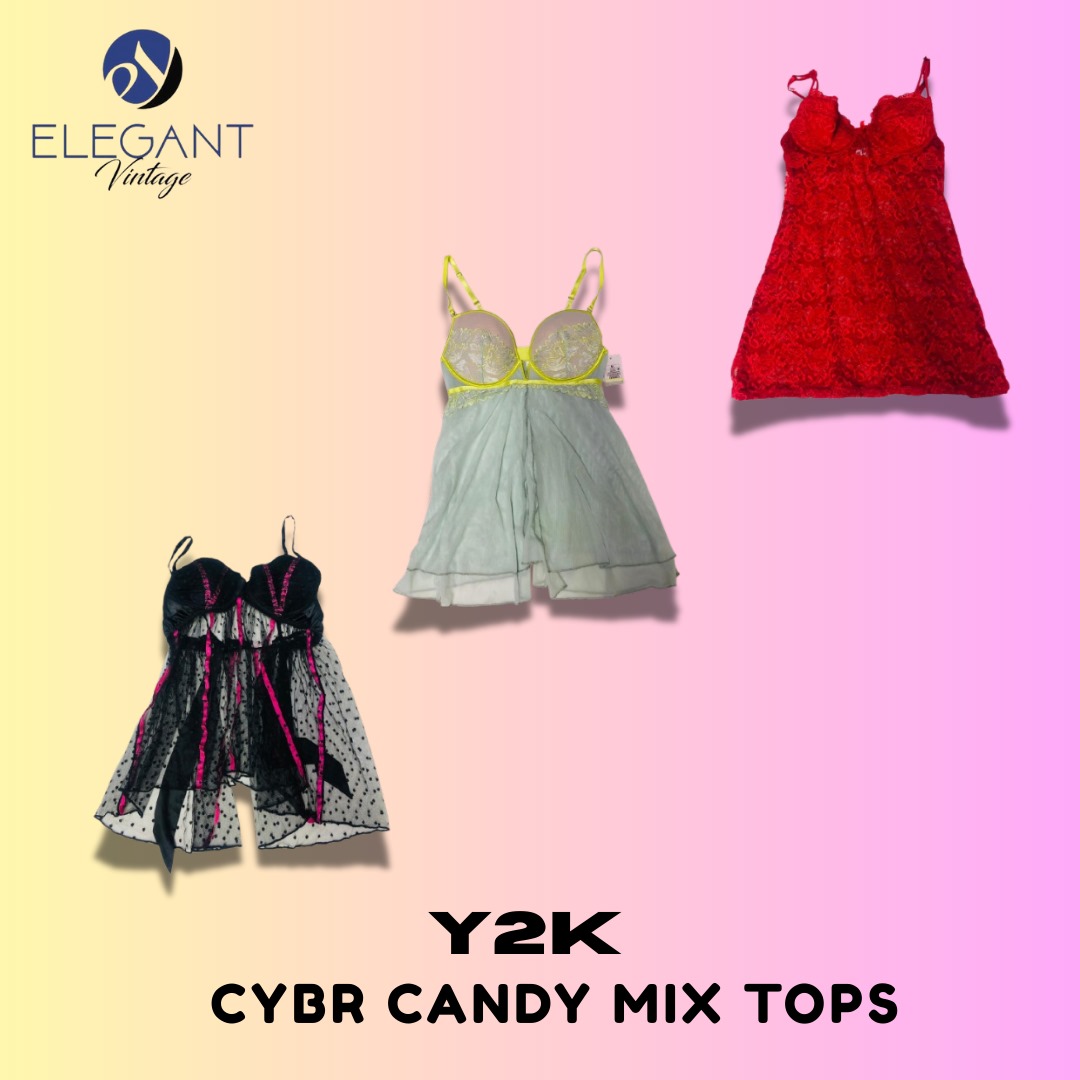 Y2K Cyber Candy Mix Tops - EV1389