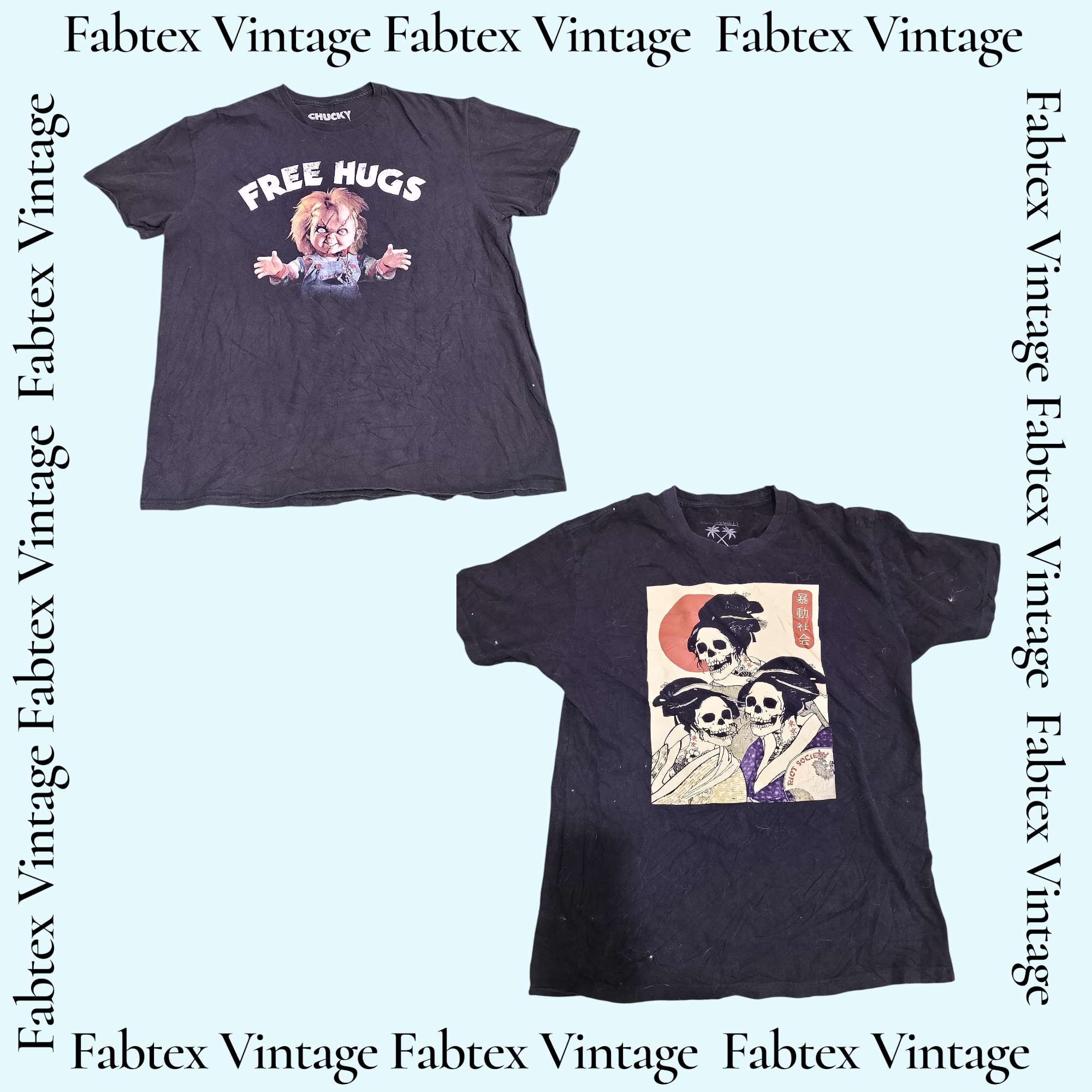 (FV-660 Skull Printed T-shirt