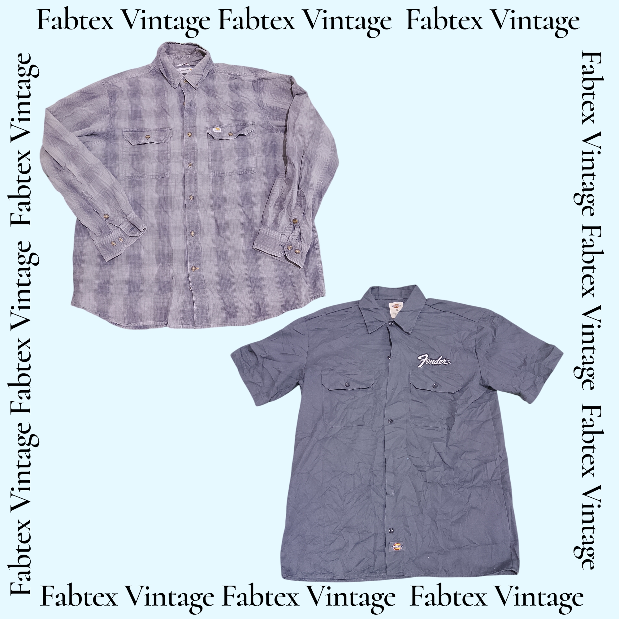 (FV-662) Carhartt Dickies Button up Shirt