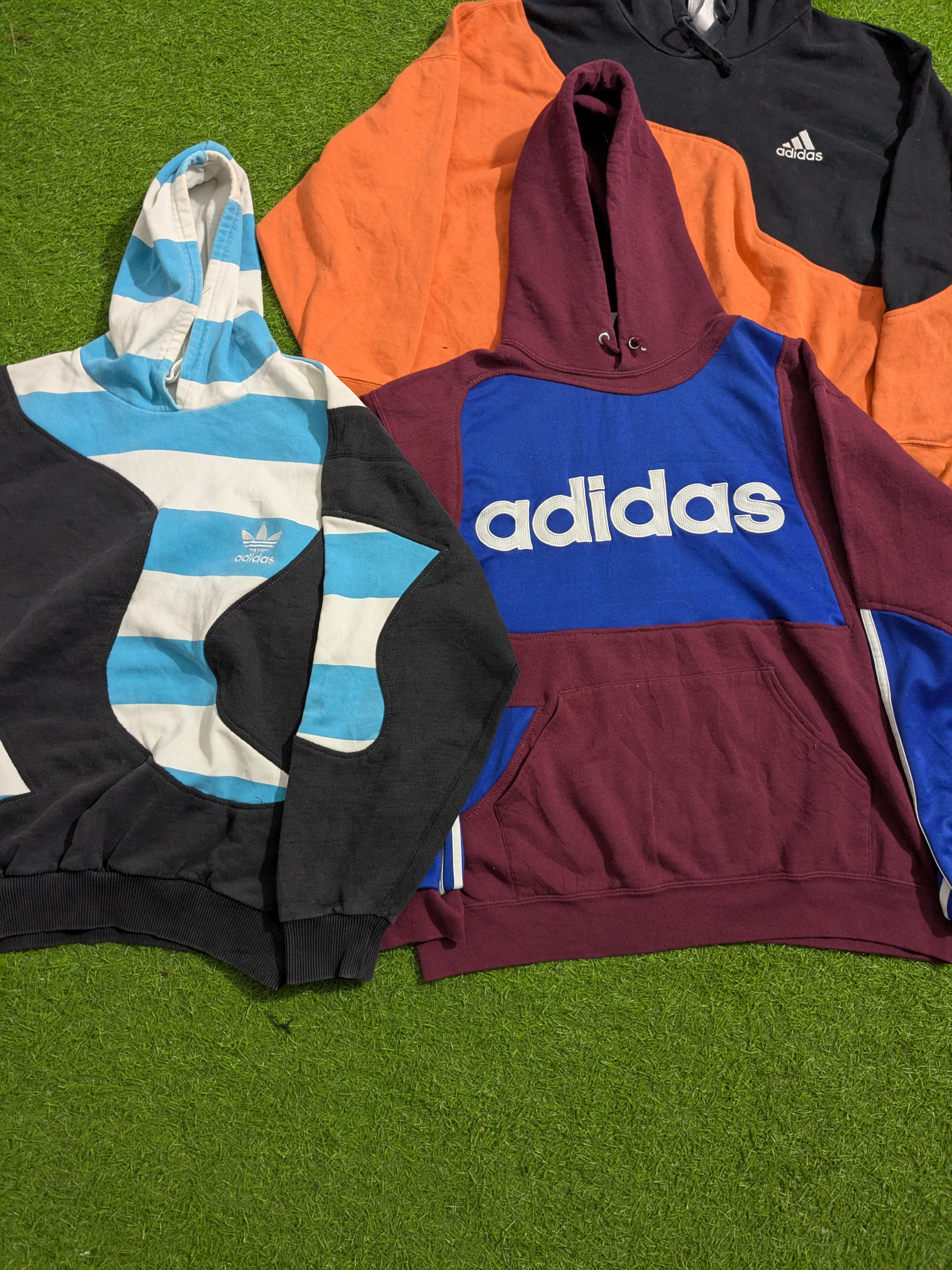 アップサイクルオーセンティックミックスブランドフーディ