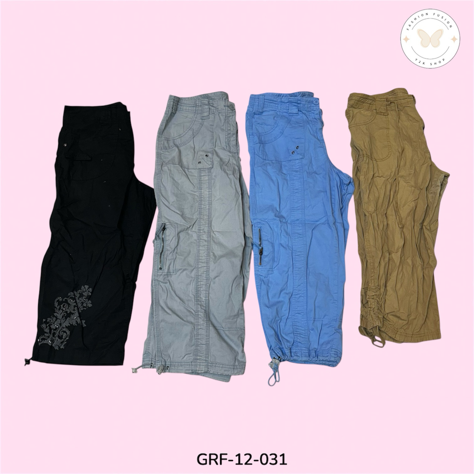 Classic Everyday Cargo Pants – Functional & Minimalist (GRF-12-031)