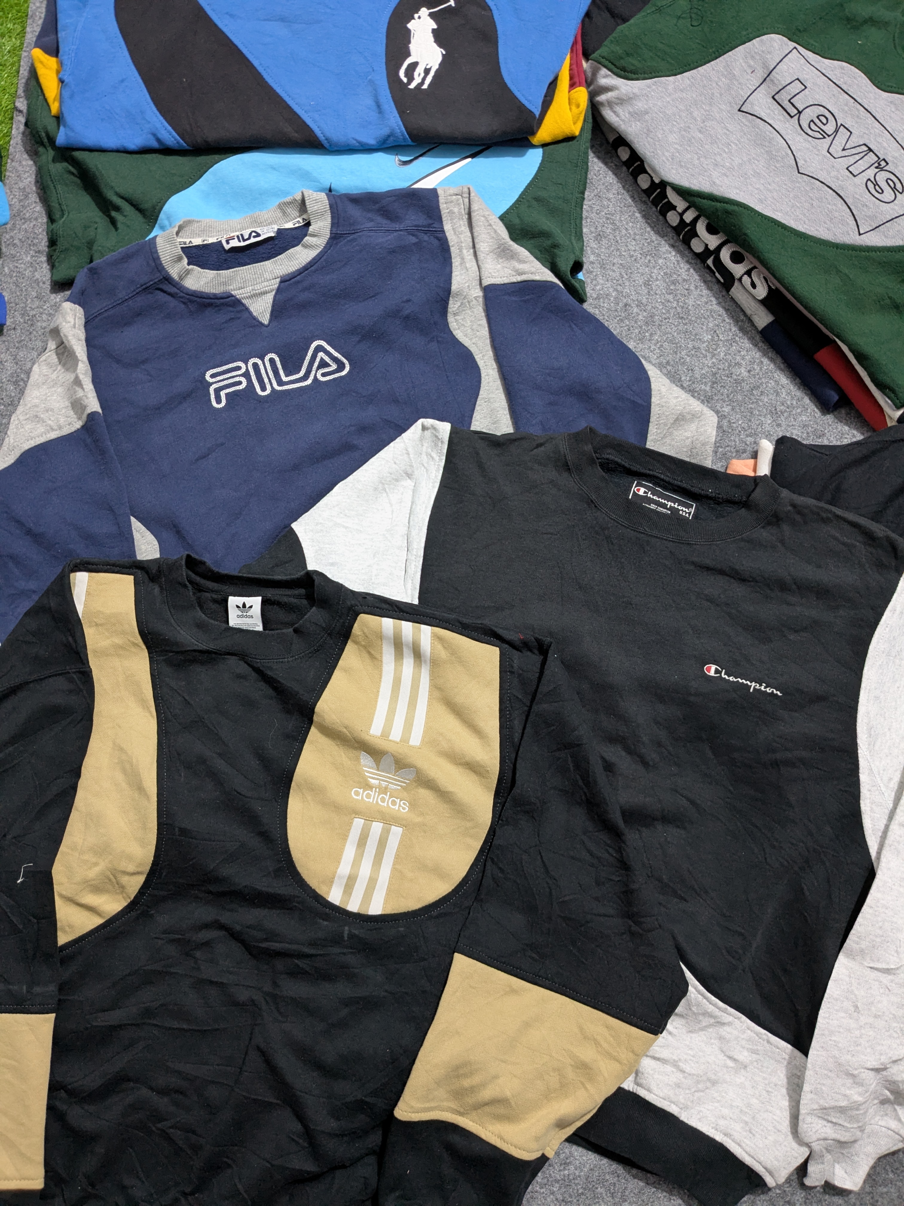 Upcycle Mixed Branded Jumpers