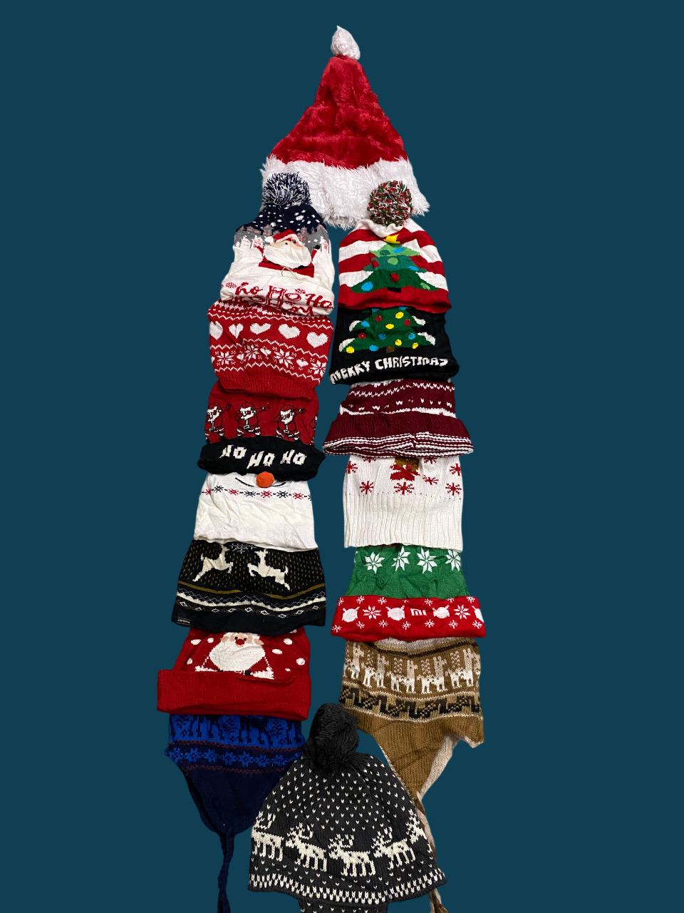 Bonnet de Noël 15 pièces