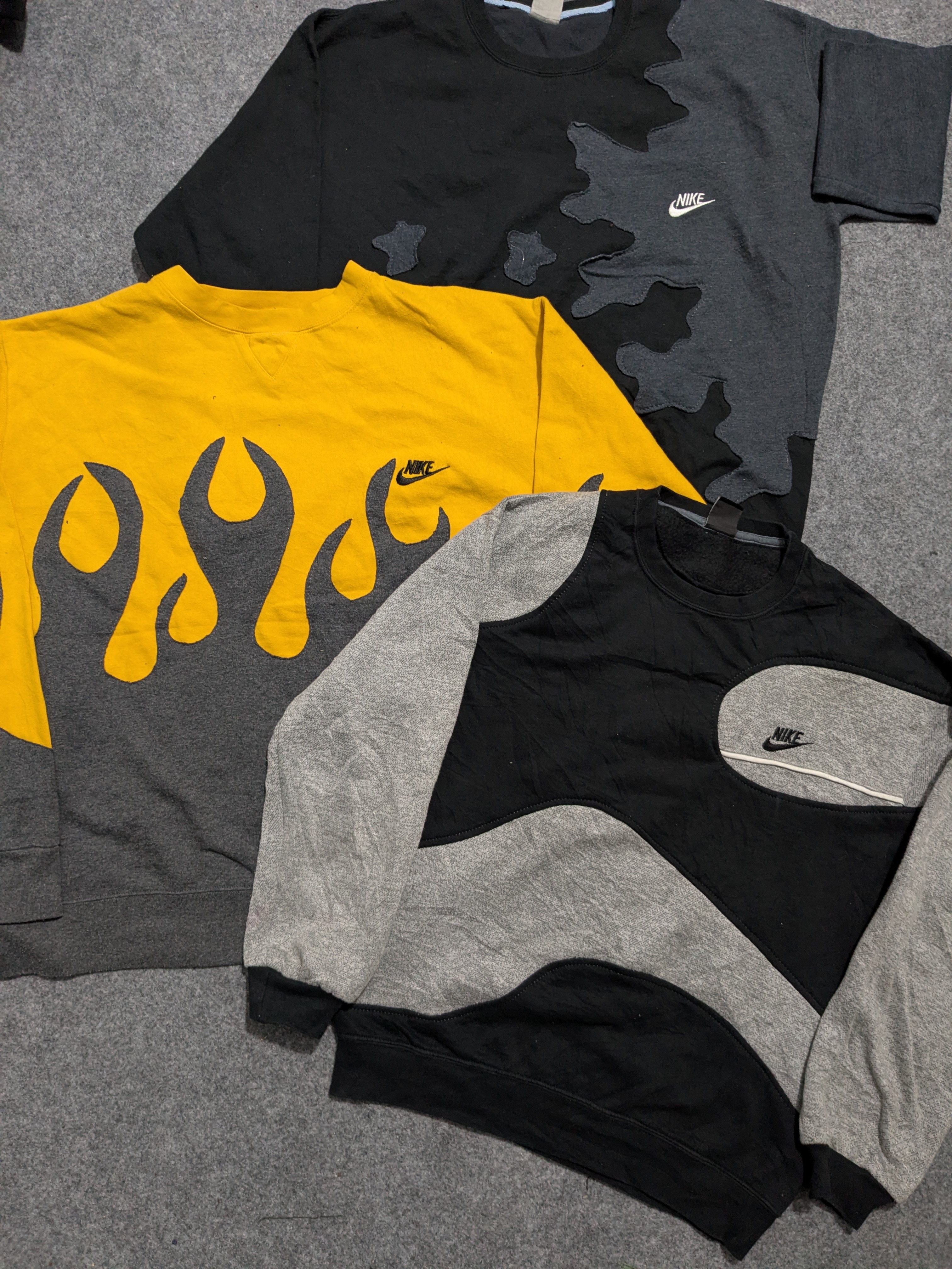 Felpa mista Upcycle Nike