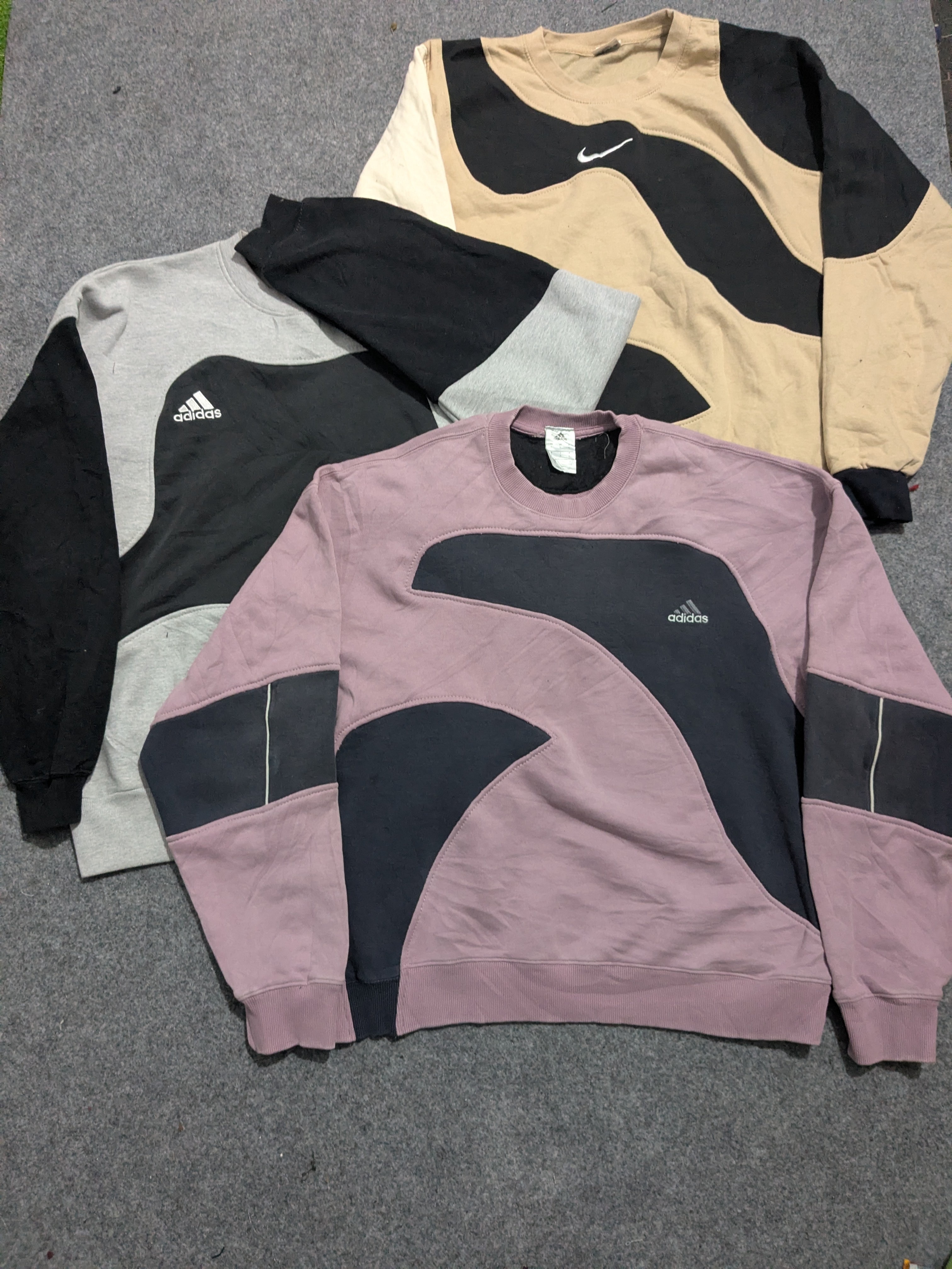 Upcycle Nike & Adidas Sweater