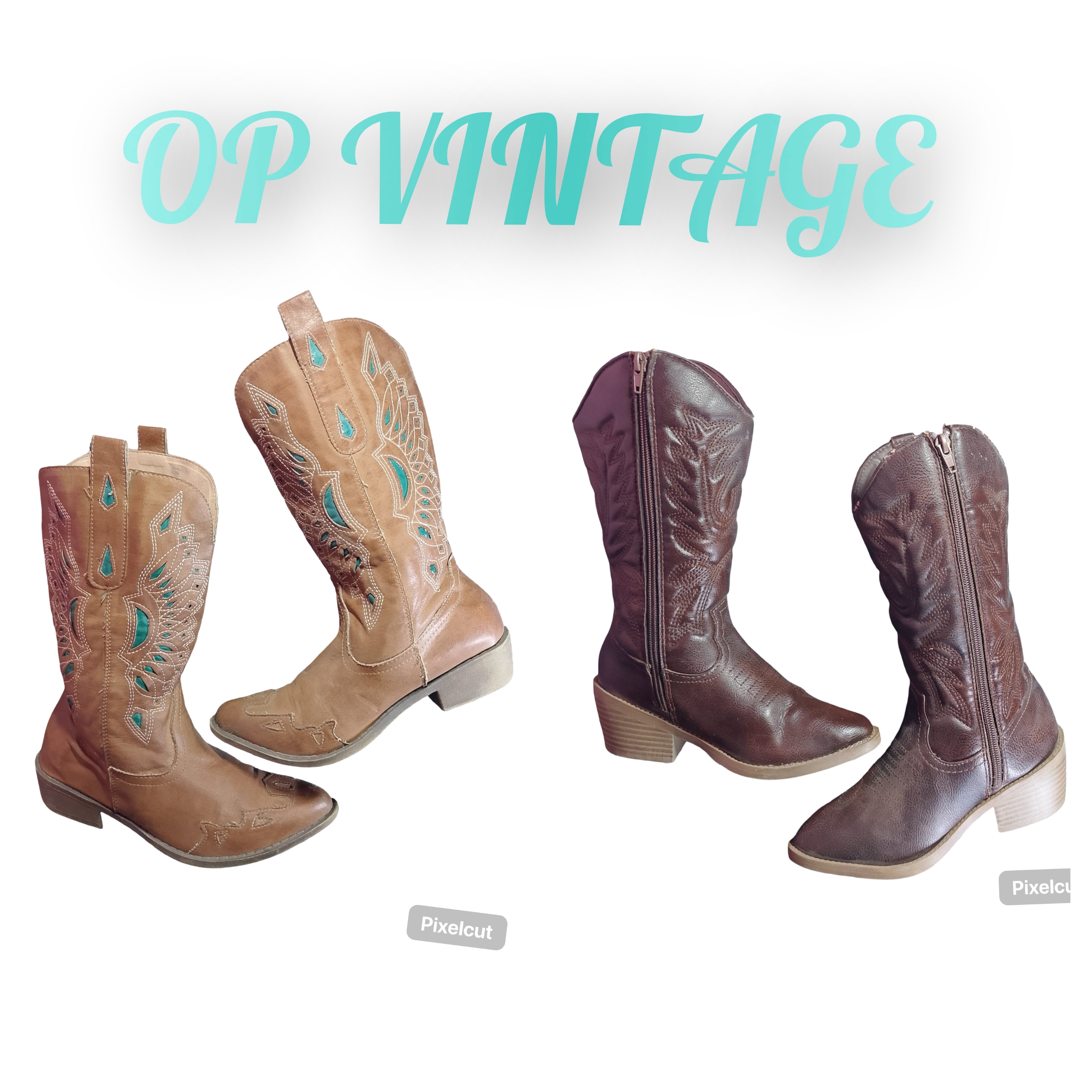 Op vintage 111 Beste bestickte Cowboy-Stiefel von ..