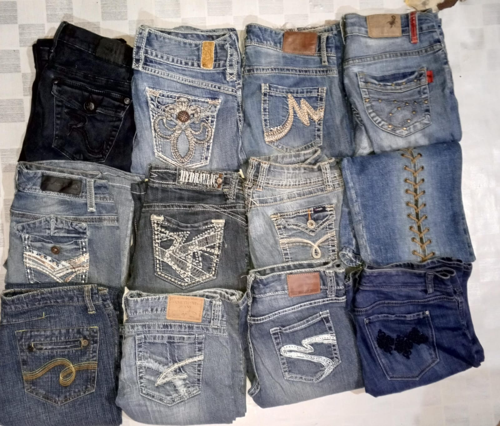 BONOGO AND OTHER BRAND JEANS (MR912)