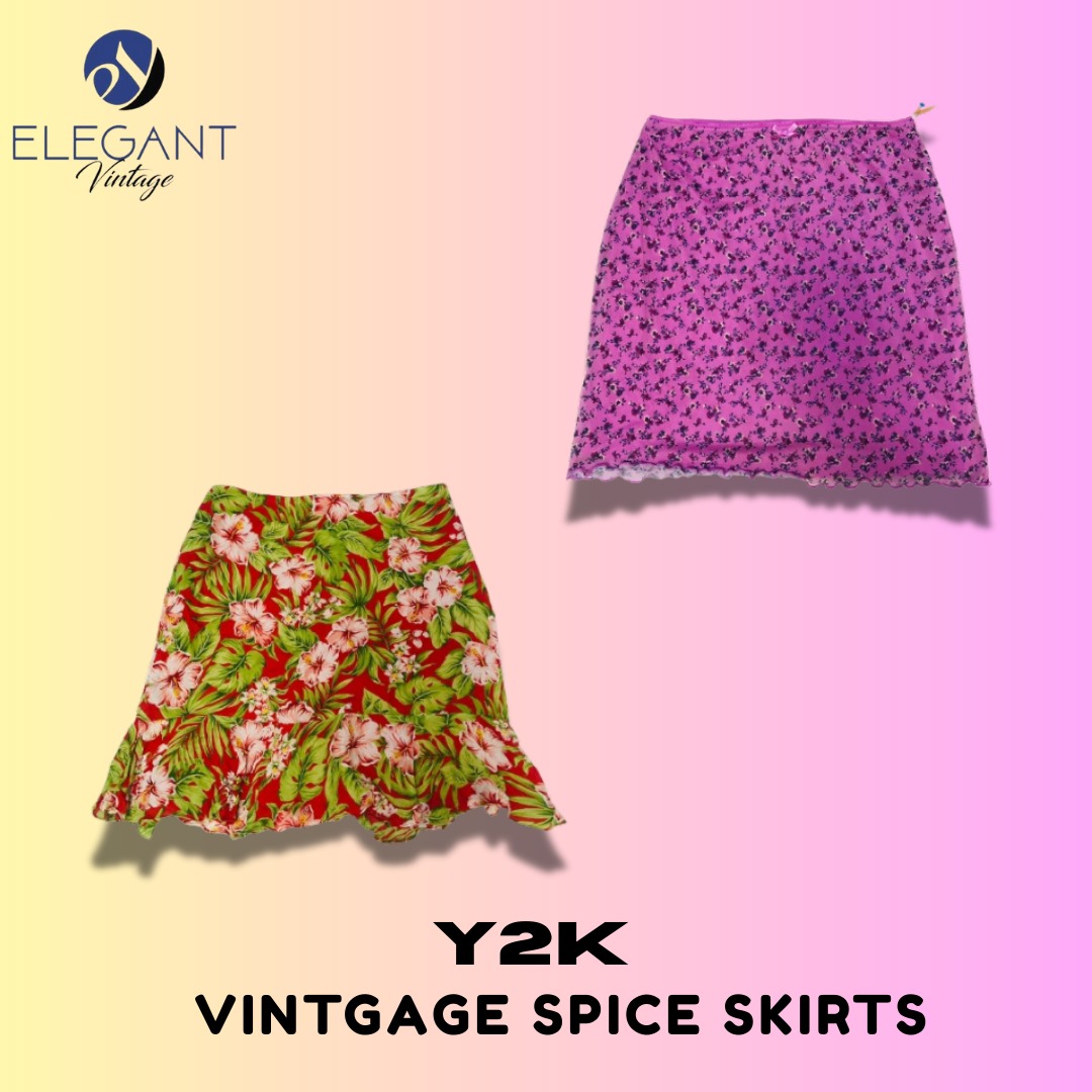 Y2K Vintage Spice Skirts - EV1398