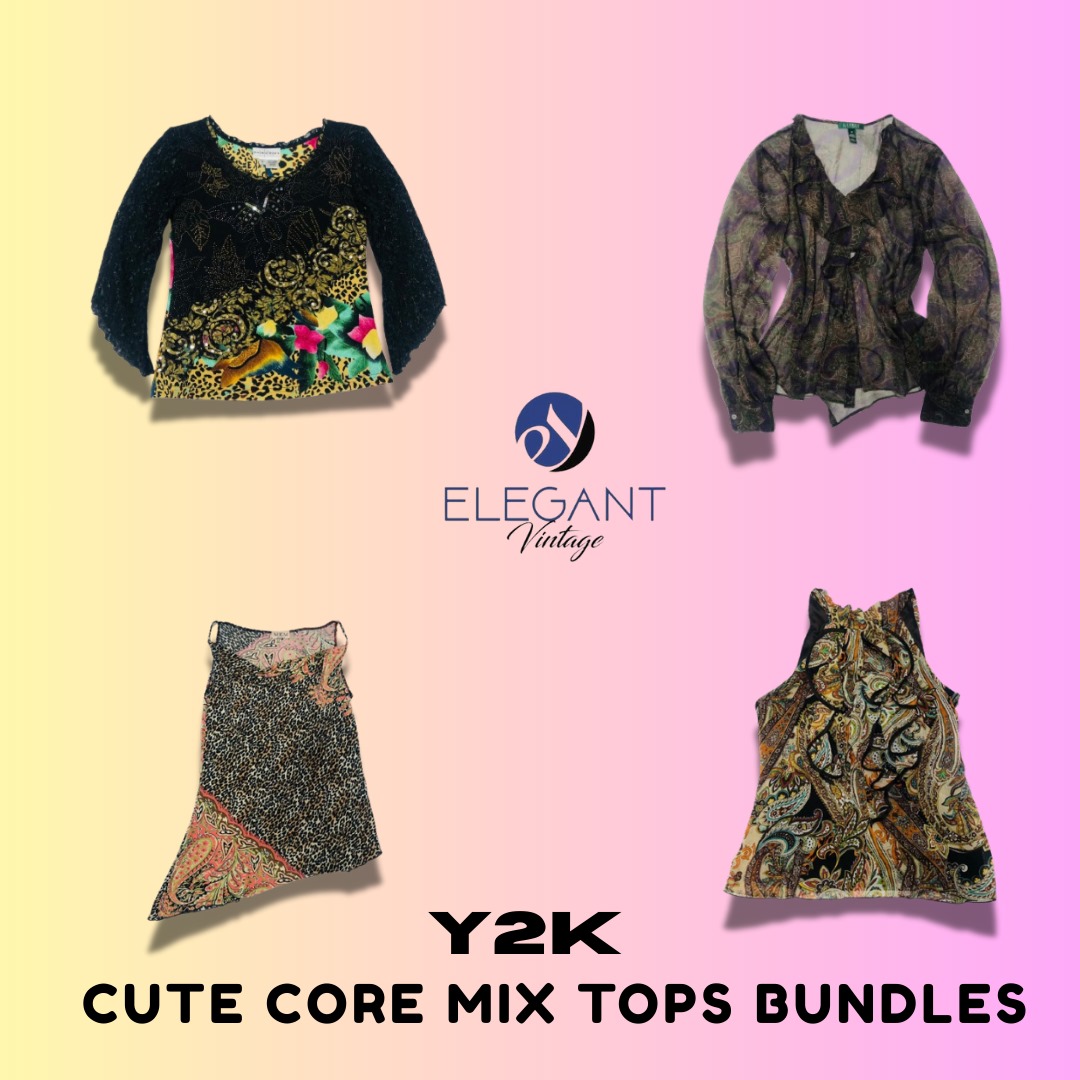 Y2K Cute Core Mix Tops Bundles - EV1401