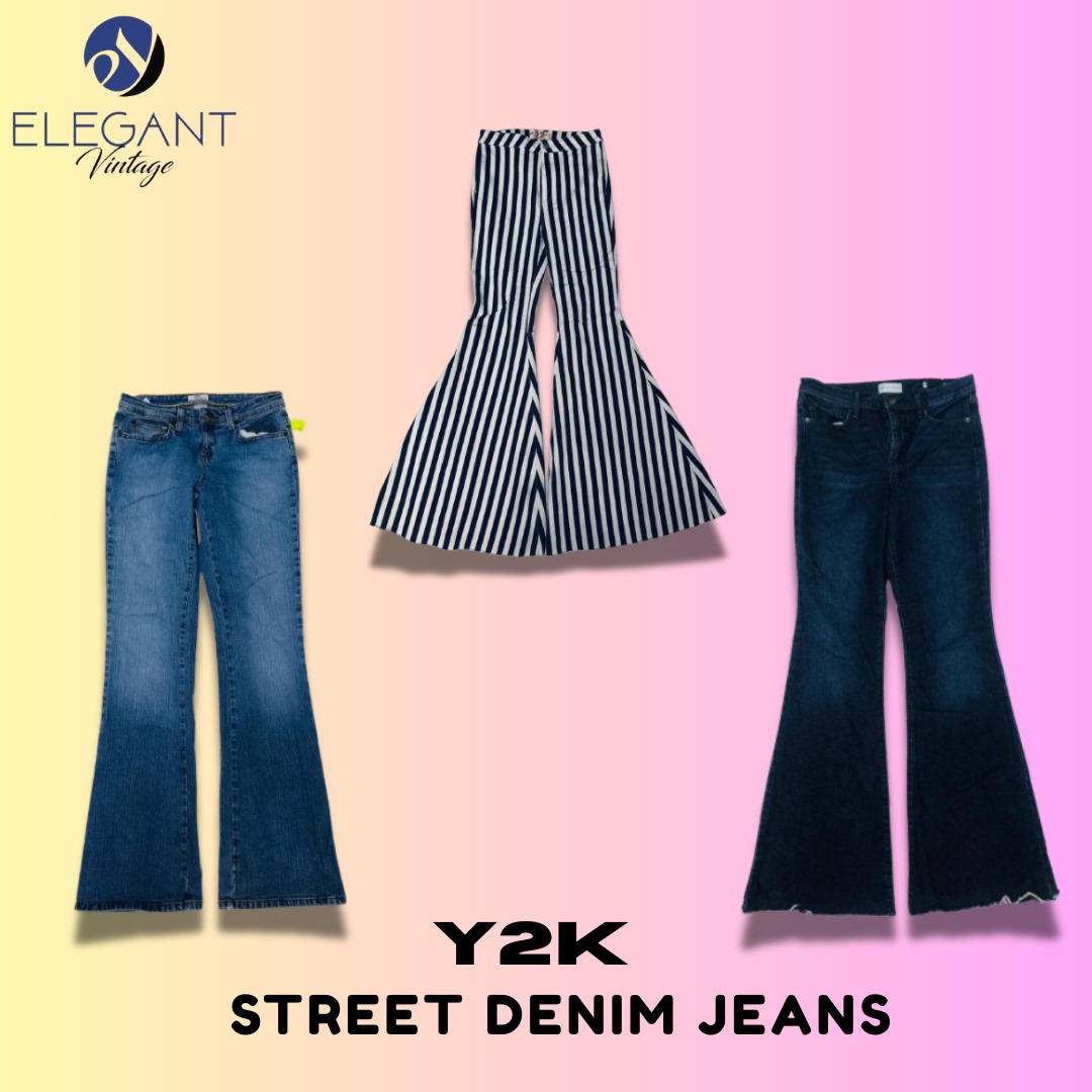Y2K Street Denim Jeans - EV1411