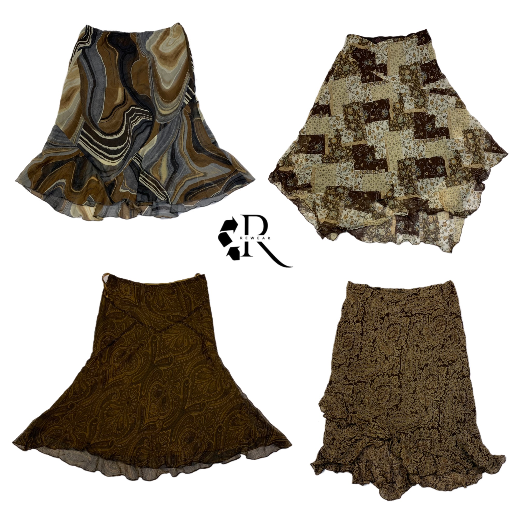 Y2K Everyday Naturals Maxi Skirts RW-1295