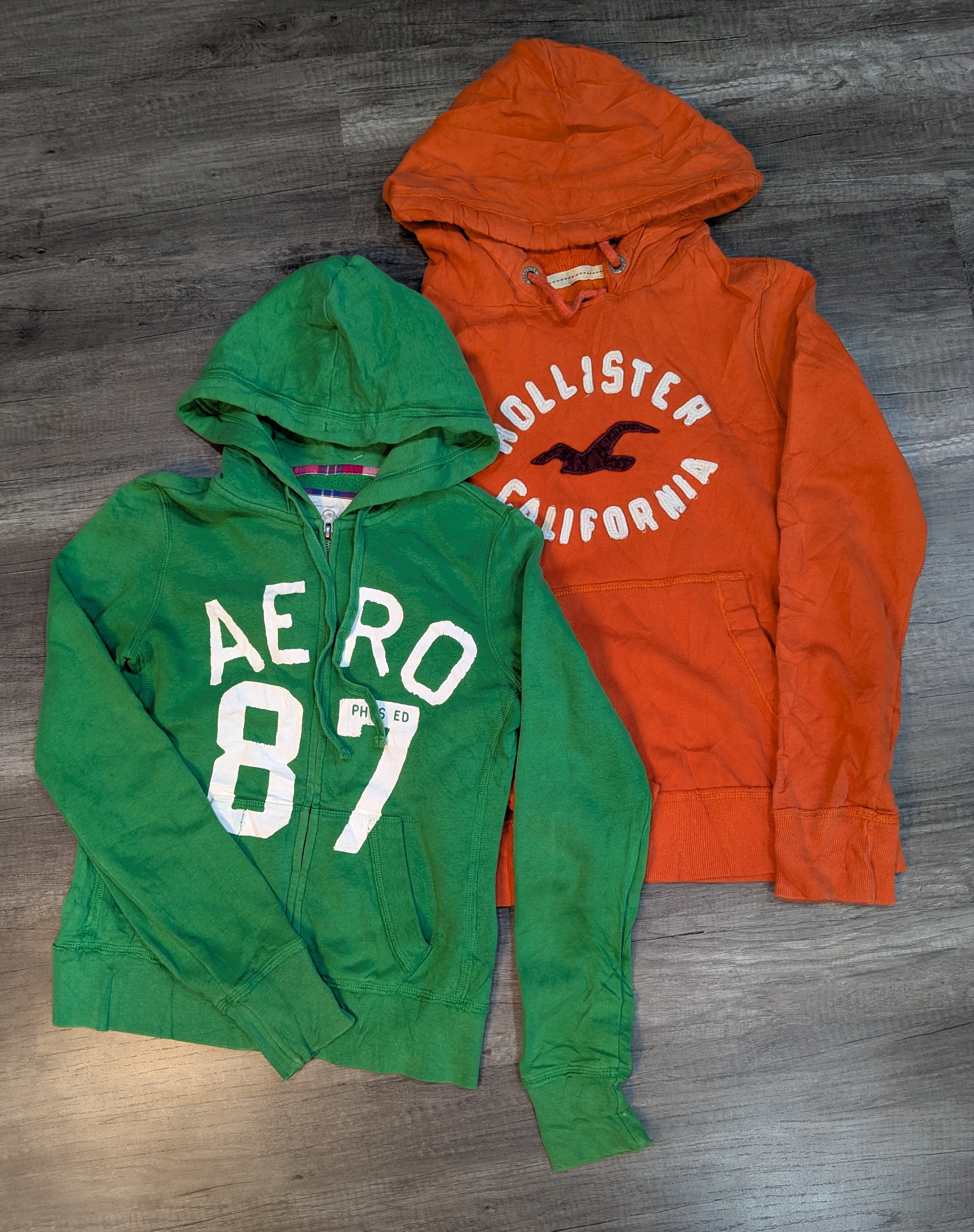 1288 - American Eagle, Hollister, Aeropostale, カジュアルフーディー & フルジップフーディー