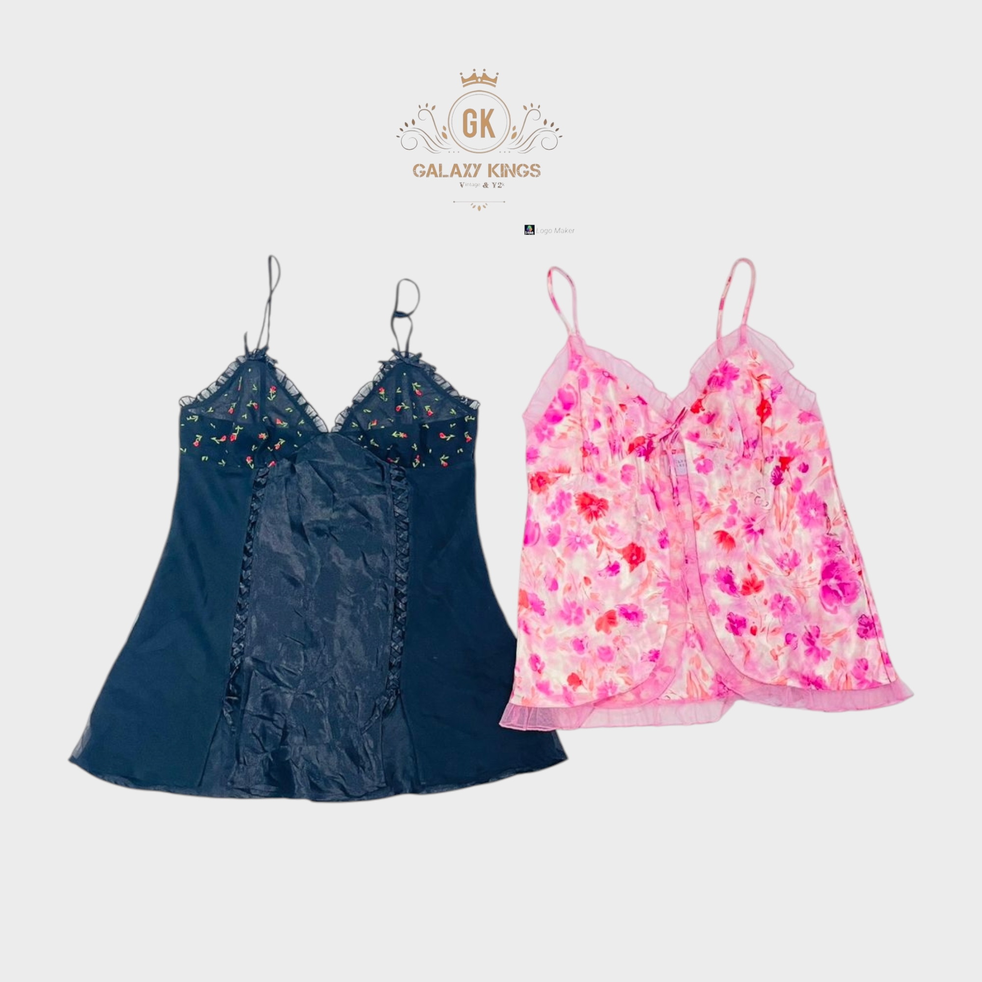 Y2K Fairy Core Nighty Tops