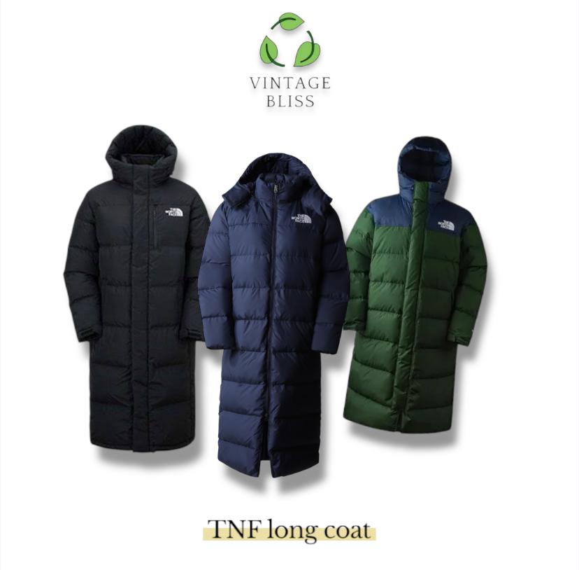 The north face Long Puffer coats