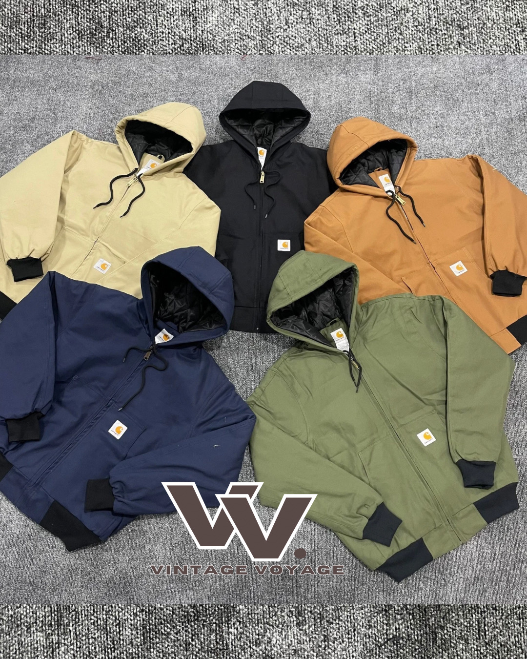 Carhartt reworked style mix colour jacket 81225